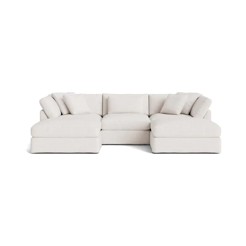 Get Together™ 5-Piece Modular U-Shaped Sectional, Large, Nomad Snow
