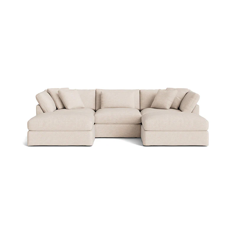 Get Together™ 5-Piece Modular U-Shaped Sectional, Large, Sunbeam