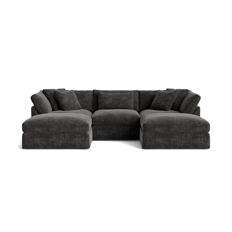 Get Together™ 5-Piece Modular U-Shaped Sectional, Large, Truffle