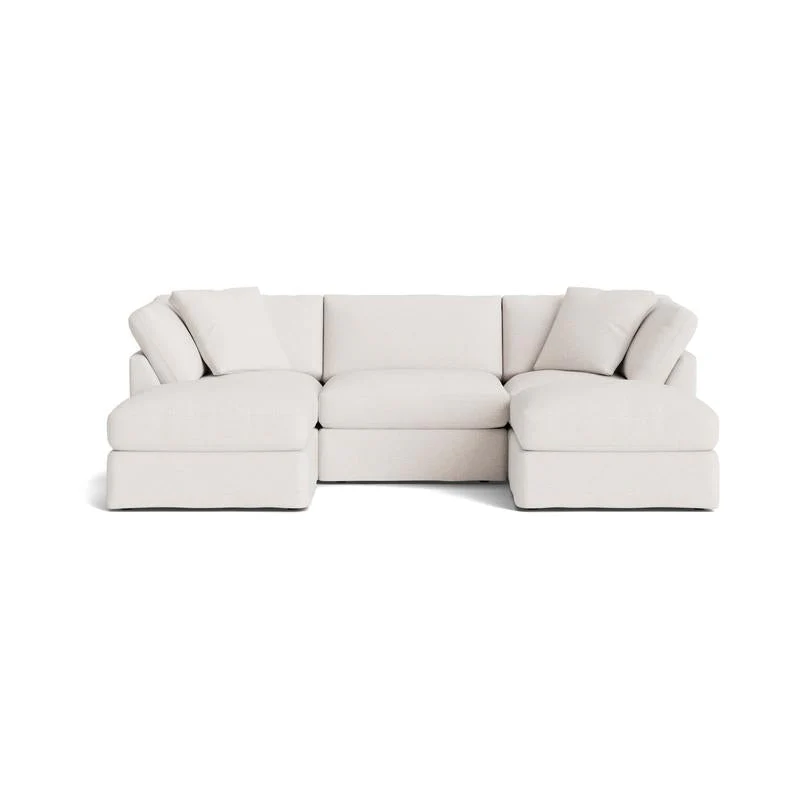 Get Together™ 5-Piece Modular U-Shaped Sectional, Standard, Nomad Snow