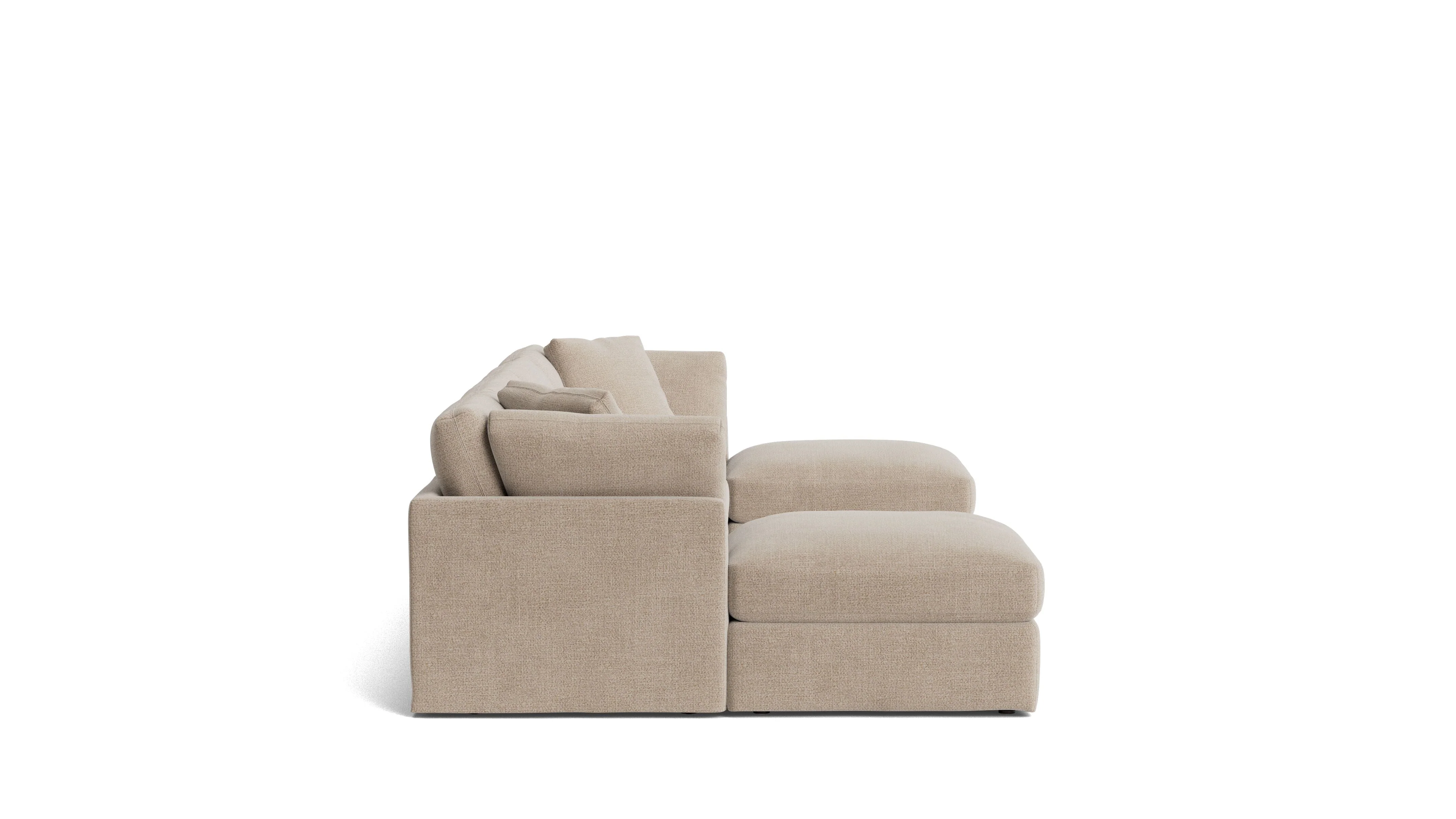 Get Together™ 6-Piece Modular U-Shaped Sectional, Standard, Champagne - Image 5