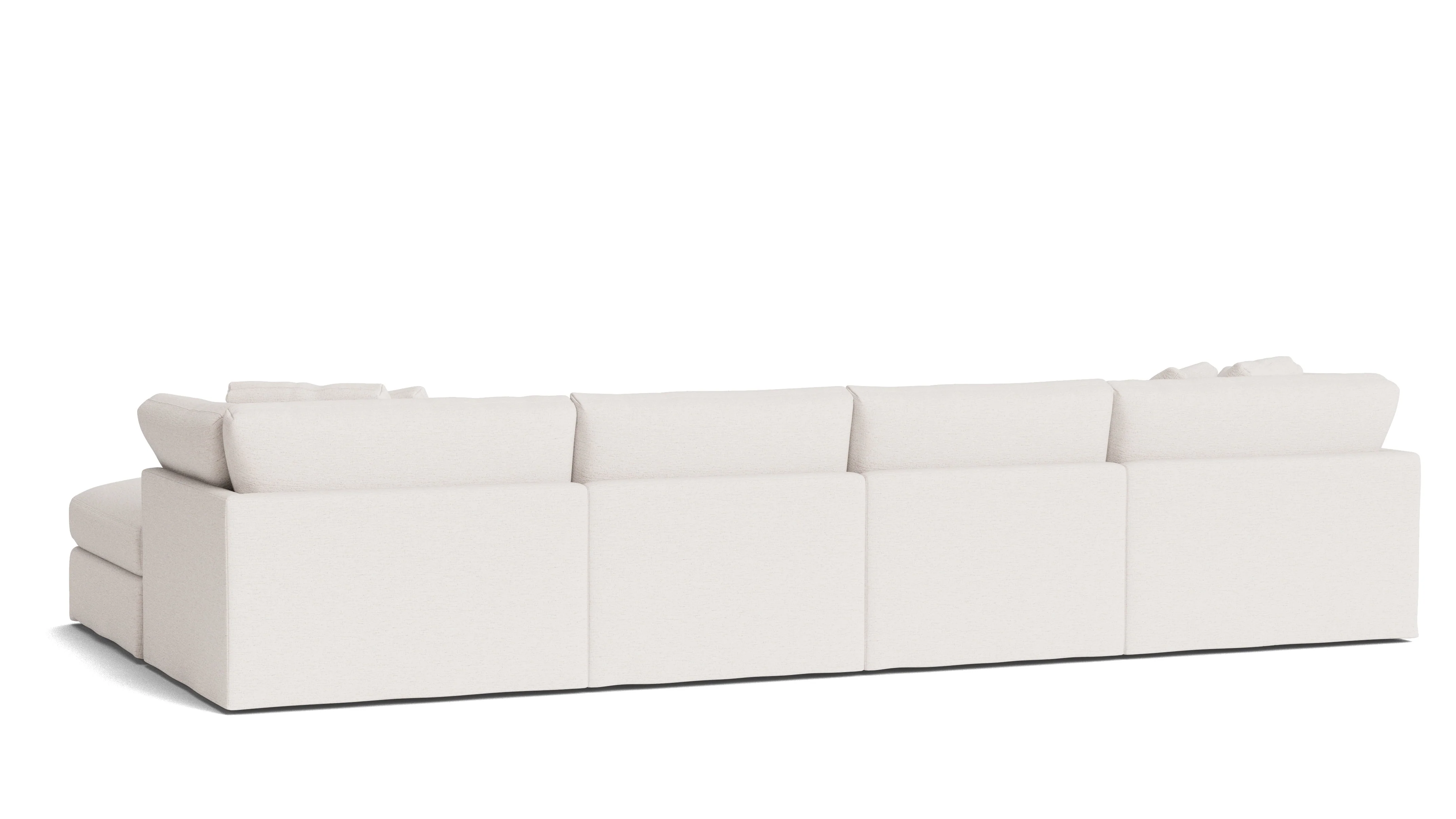 Get Together™ 6-Piece Modular U-Shaped Sectional, Large, Nomad Snow - Image 5