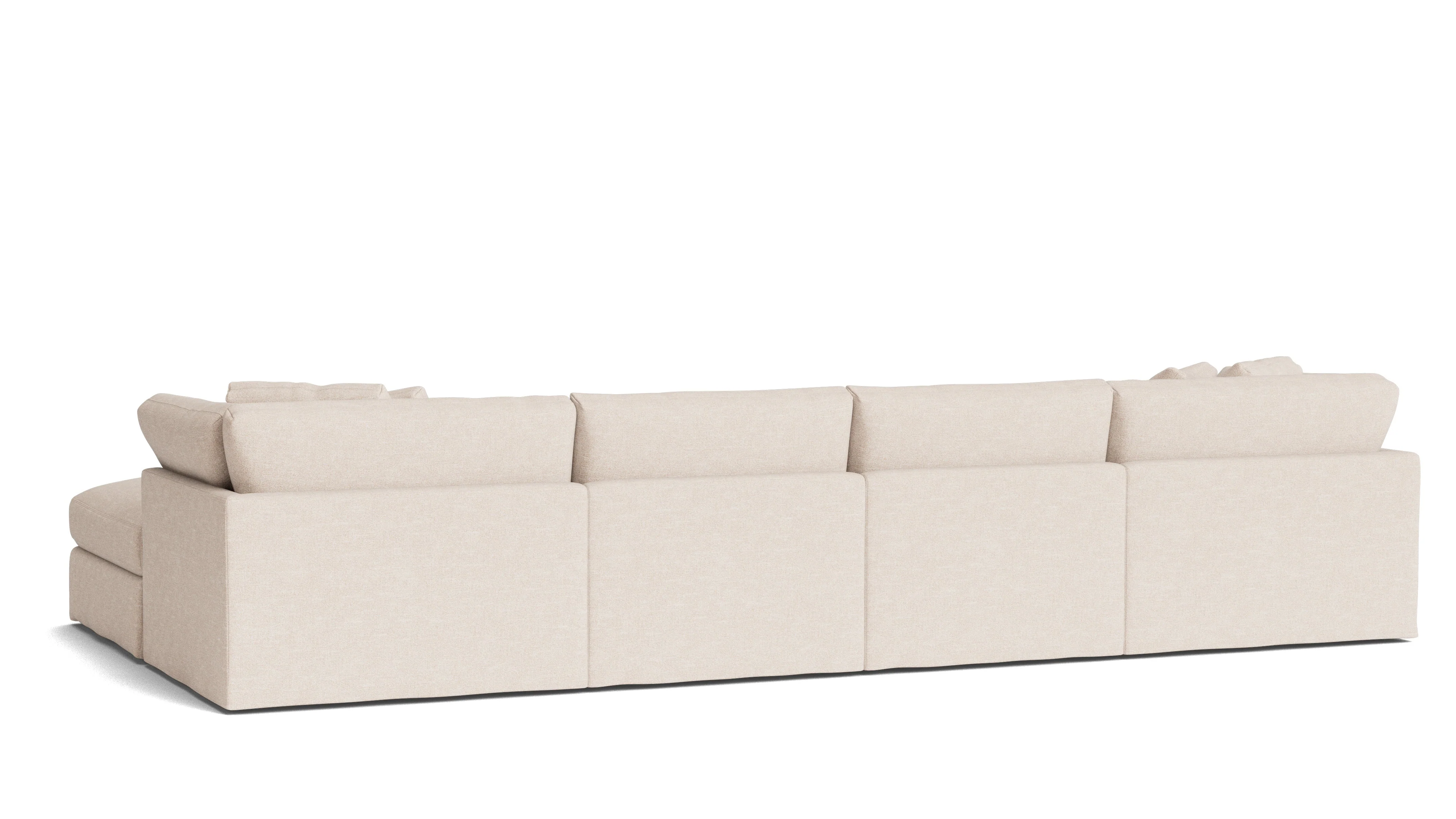 Get Together™ 6-Piece Modular U-Shaped Sectional, Large, Sunbeam - Image 5