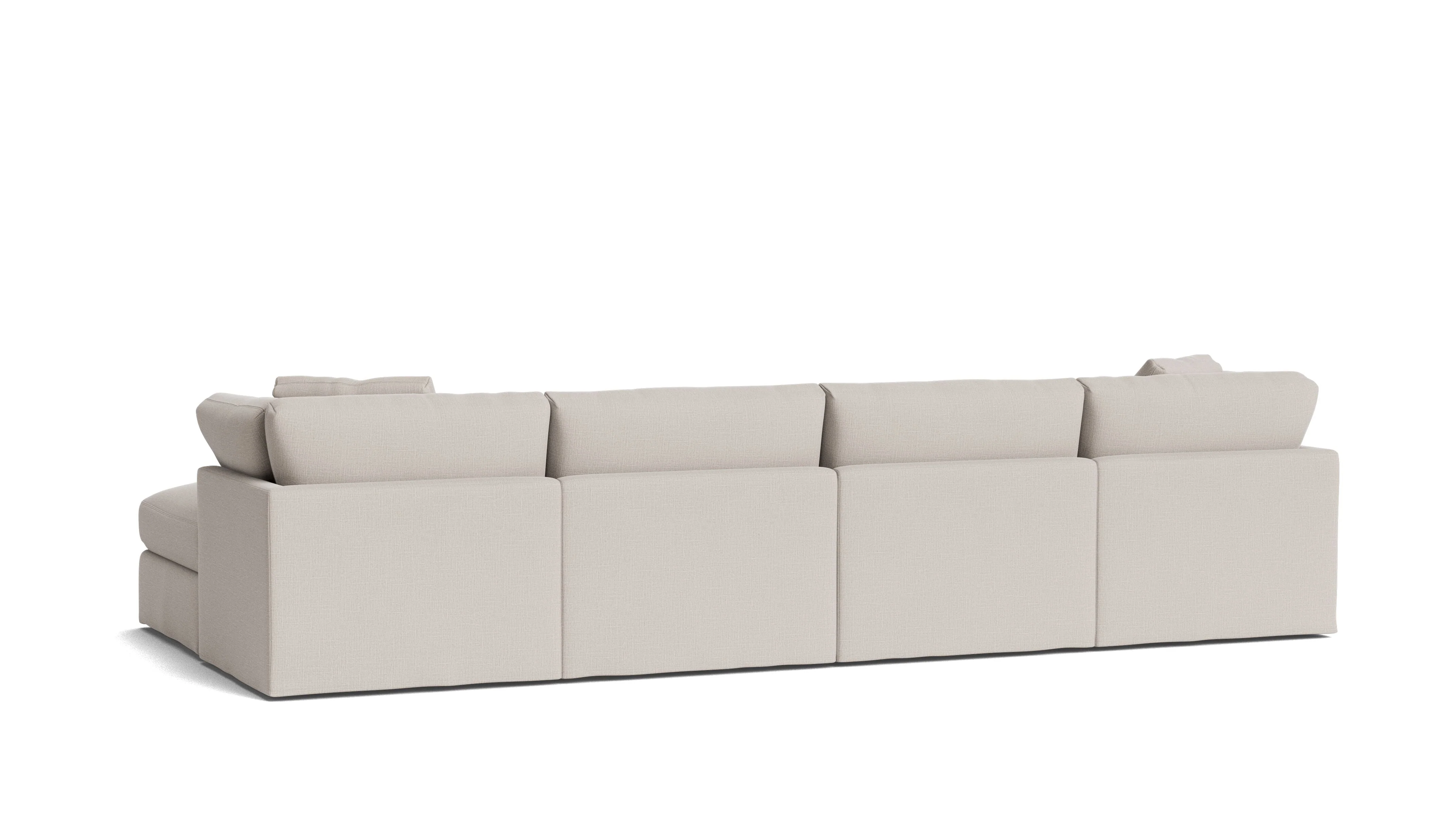 Get Together™ 6-Piece Modular U-Shaped Sectional, Standard, Clay - Image 5
