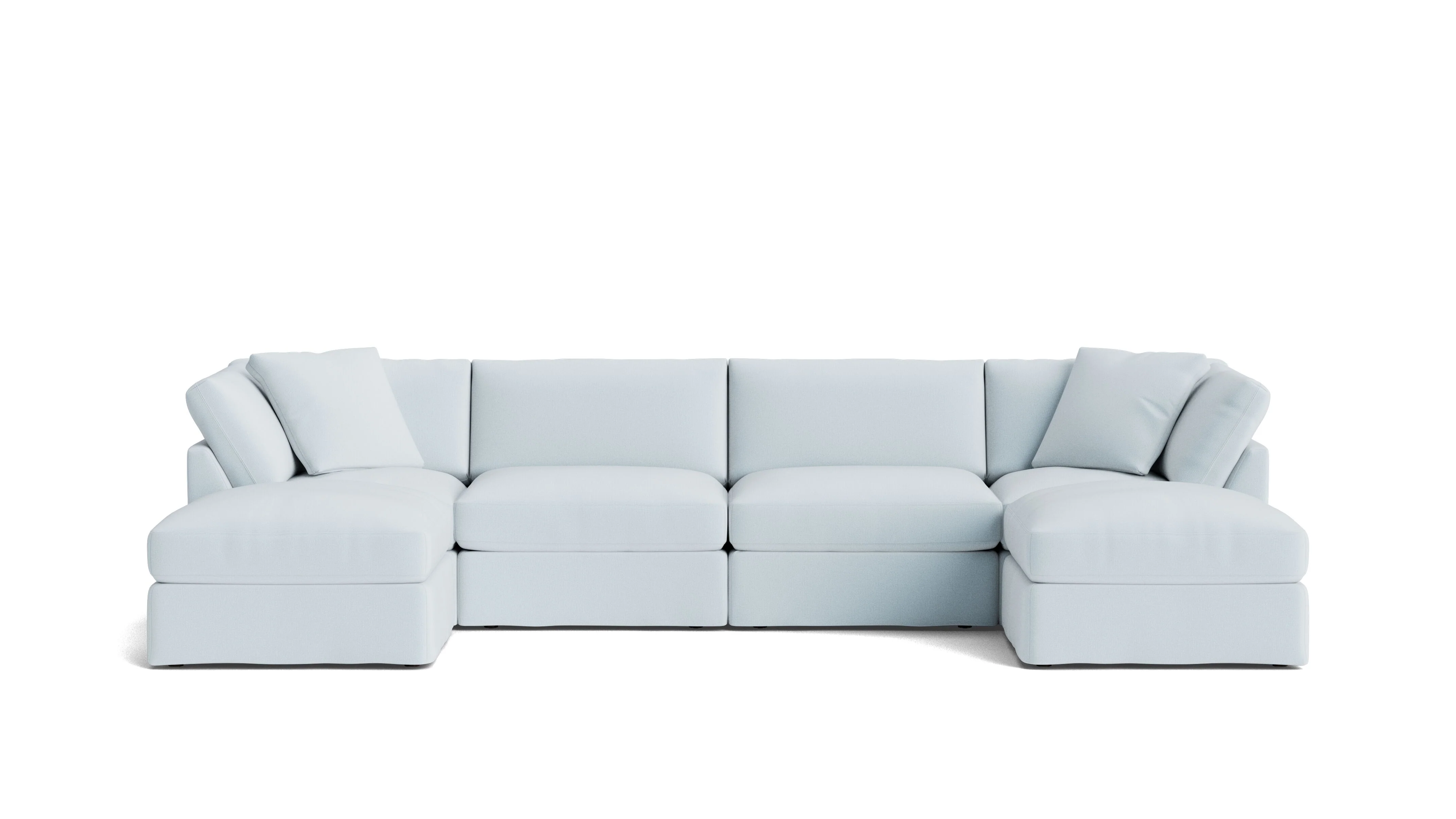 Get Together™ 6-Piece Modular U-Shaped Sectional, Standard, Cove - Image 2