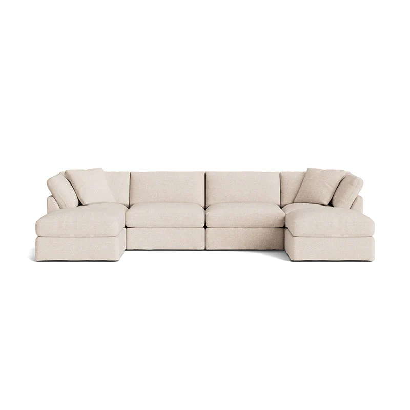 Get Together™ 6-Piece Modular U-Shaped Sectional, Standard, Sunbeam