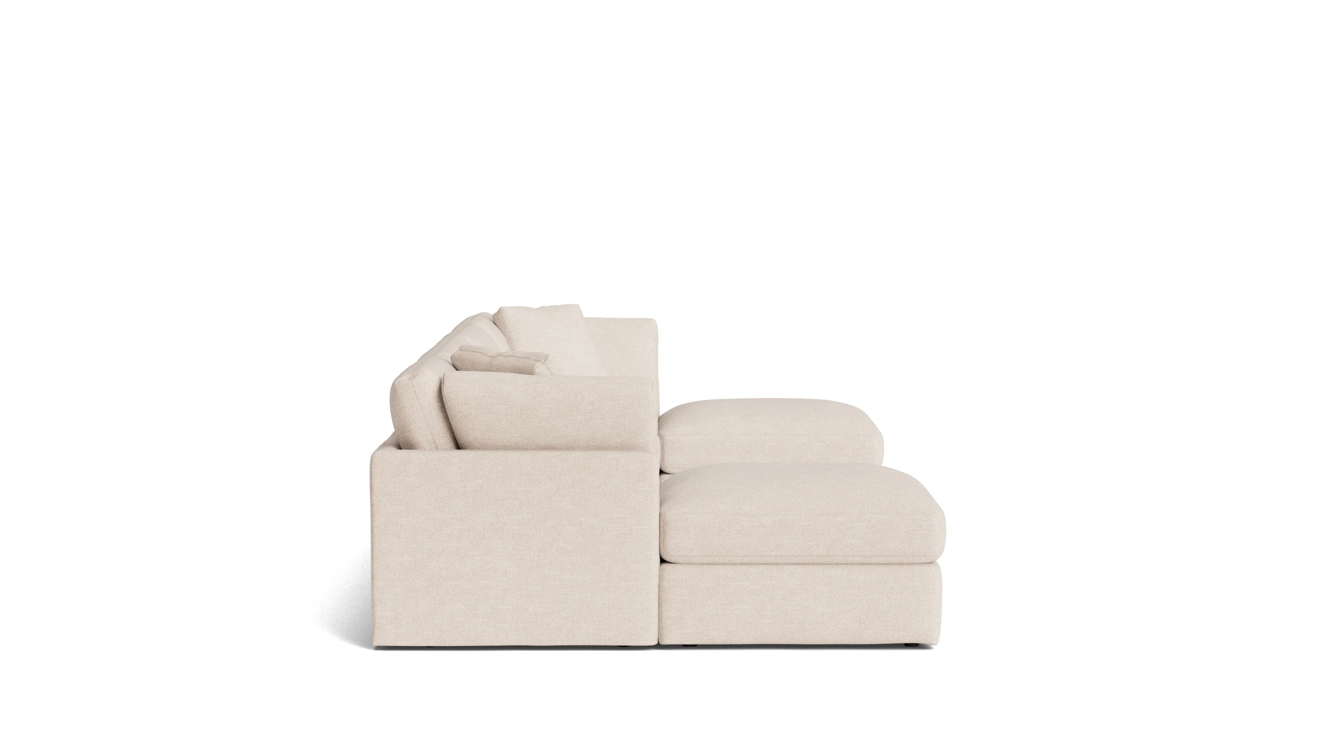 Get Together™ 6-Piece Modular U-Shaped Sectional, Standard, Sunbeam - Image 4