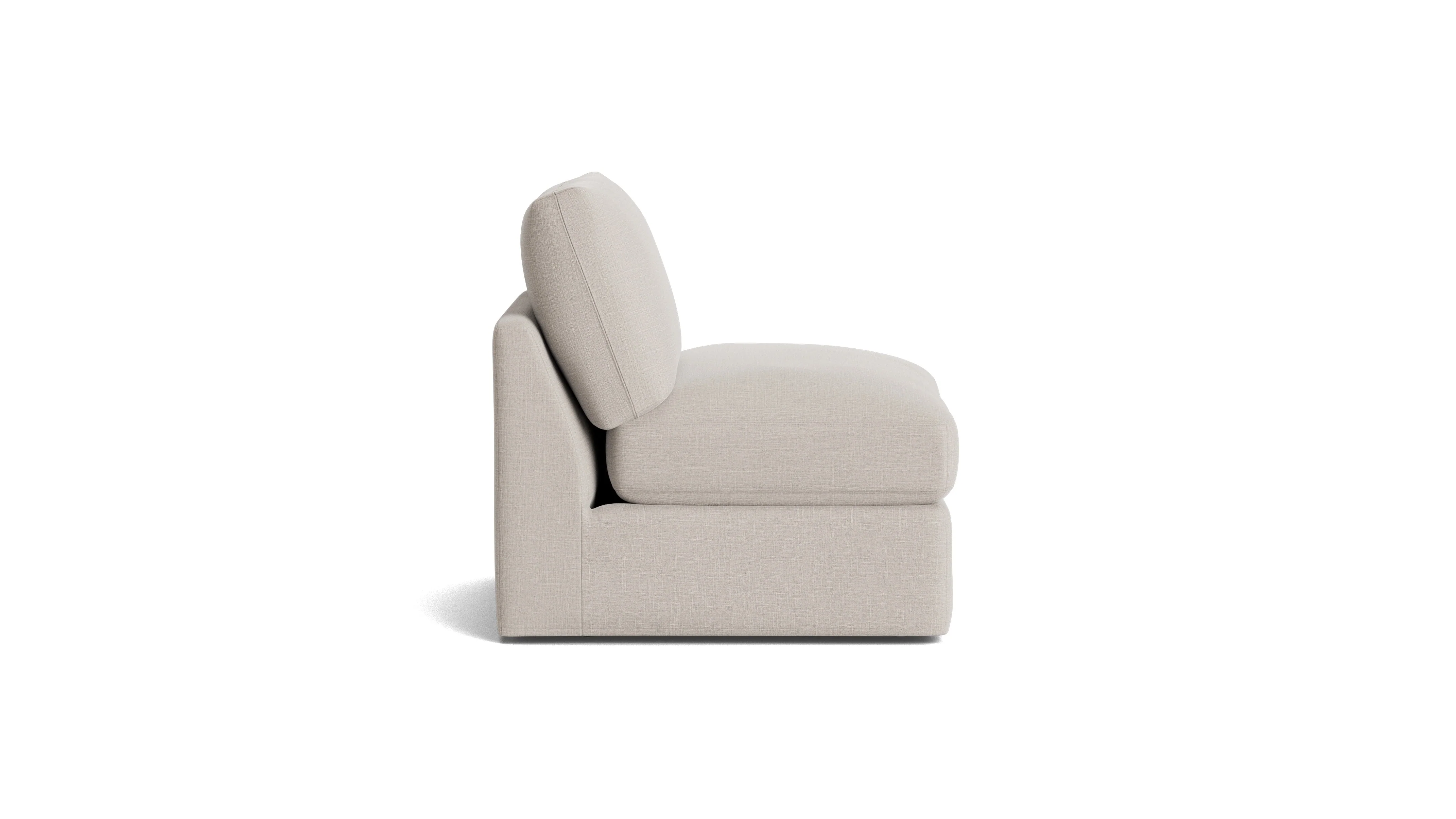 Get Together™ Armless Chair, Large, Clay - Image 4