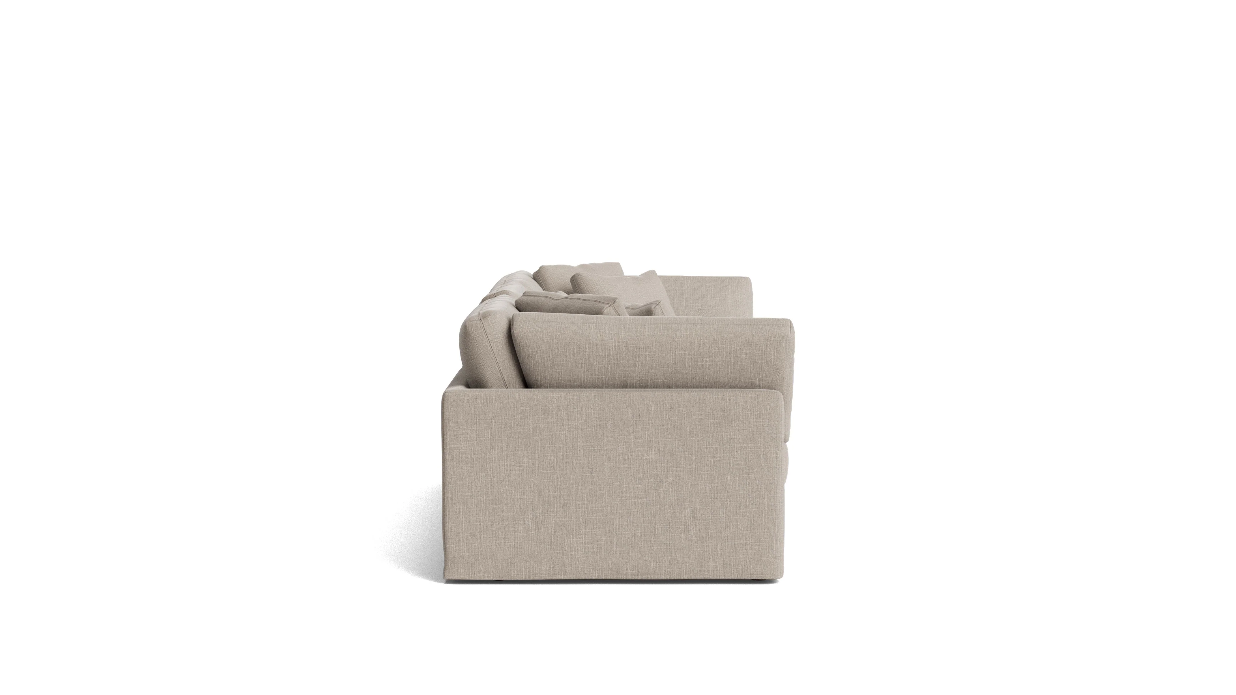 Get Together™ 3-Piece Modular Sofa, Large, Light Pebble - Image 4