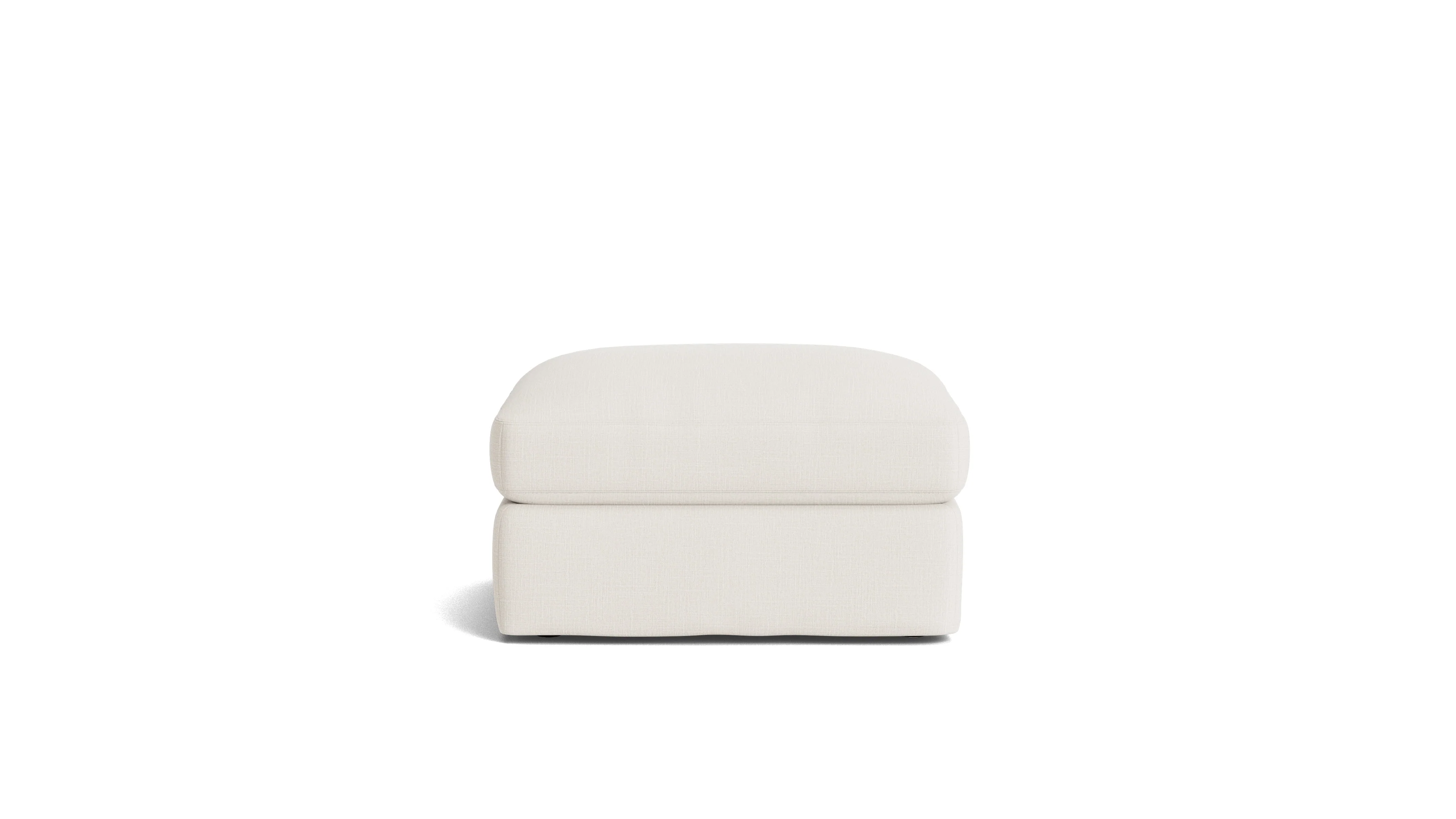 Get Together™ Ottoman, Large, Cream Linen - Image 5