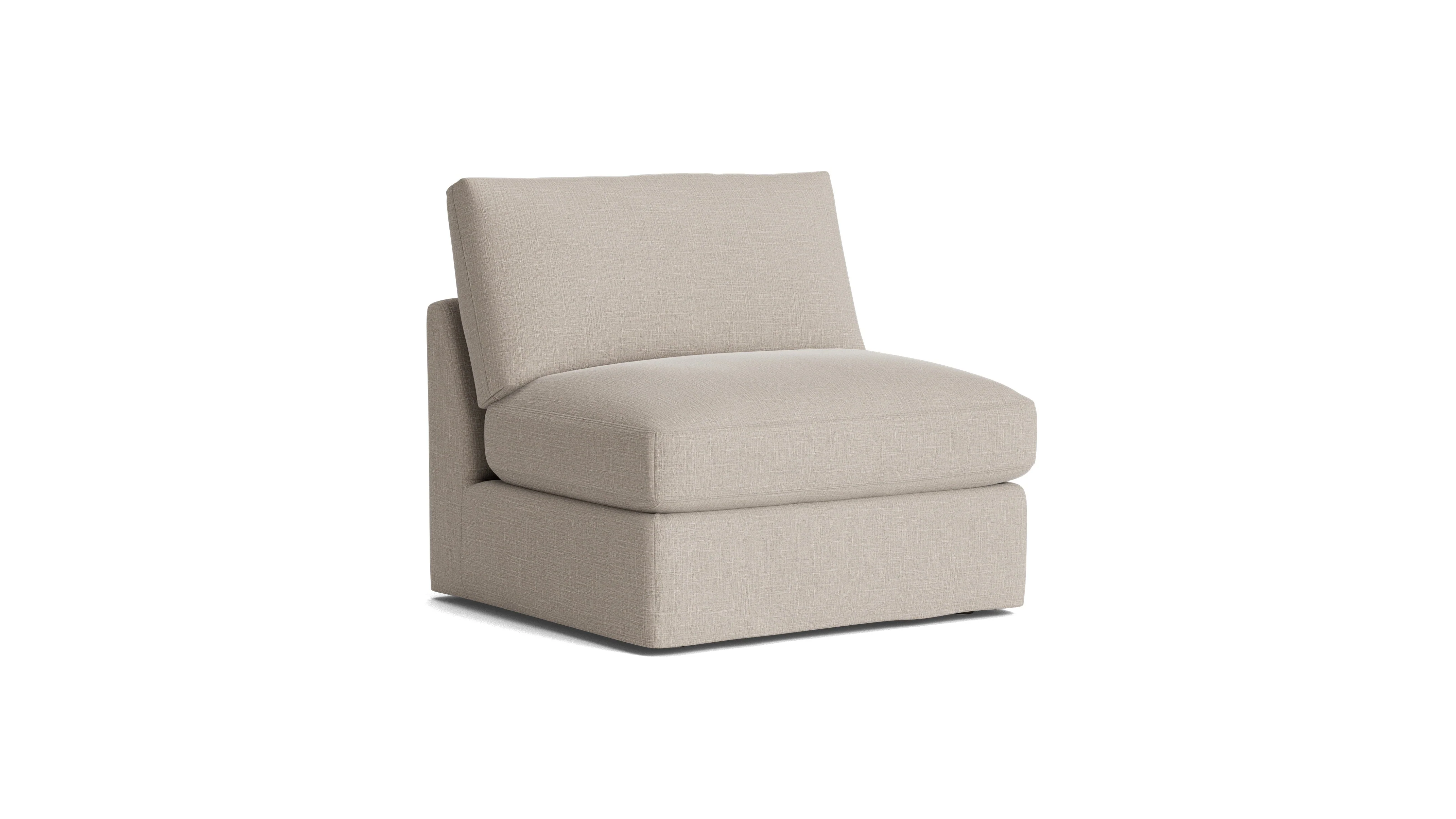 Get Together™ Armless Chair, Standard, Light Pebble - Image 4