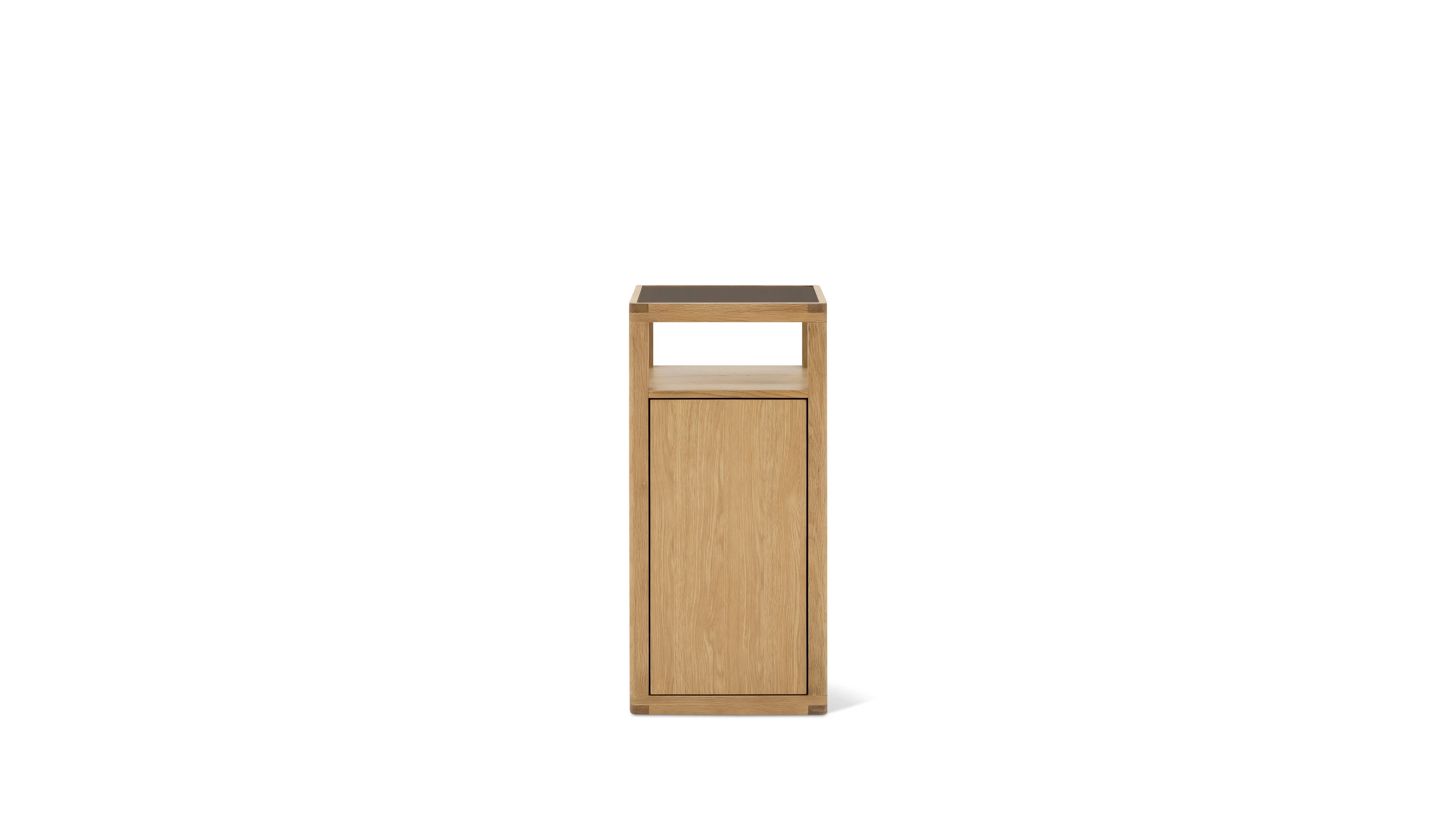 Glimpse Pedestal, White Oak - Image 2