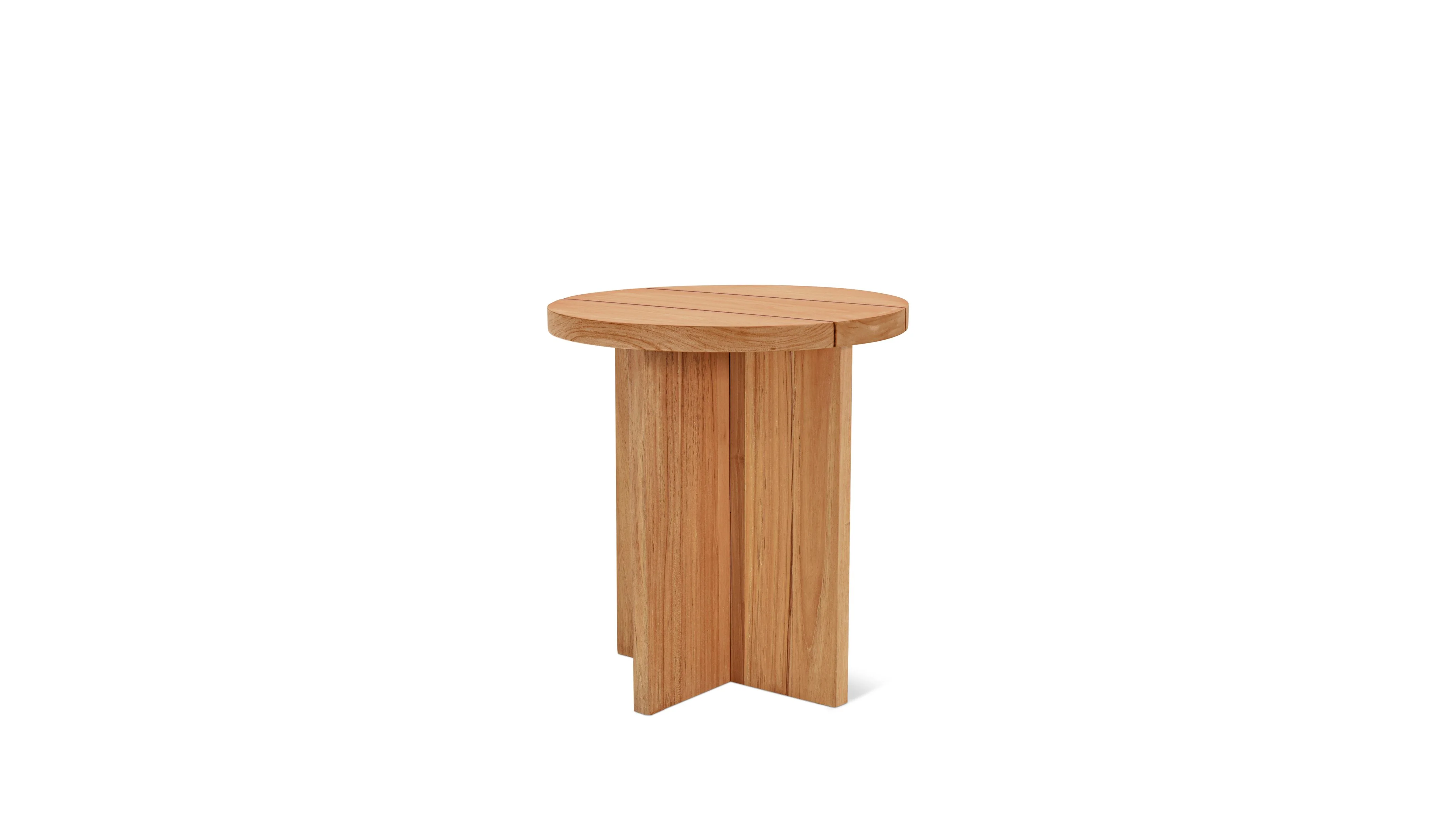 Harbour Outdoor Side Table, Teak - Image 5