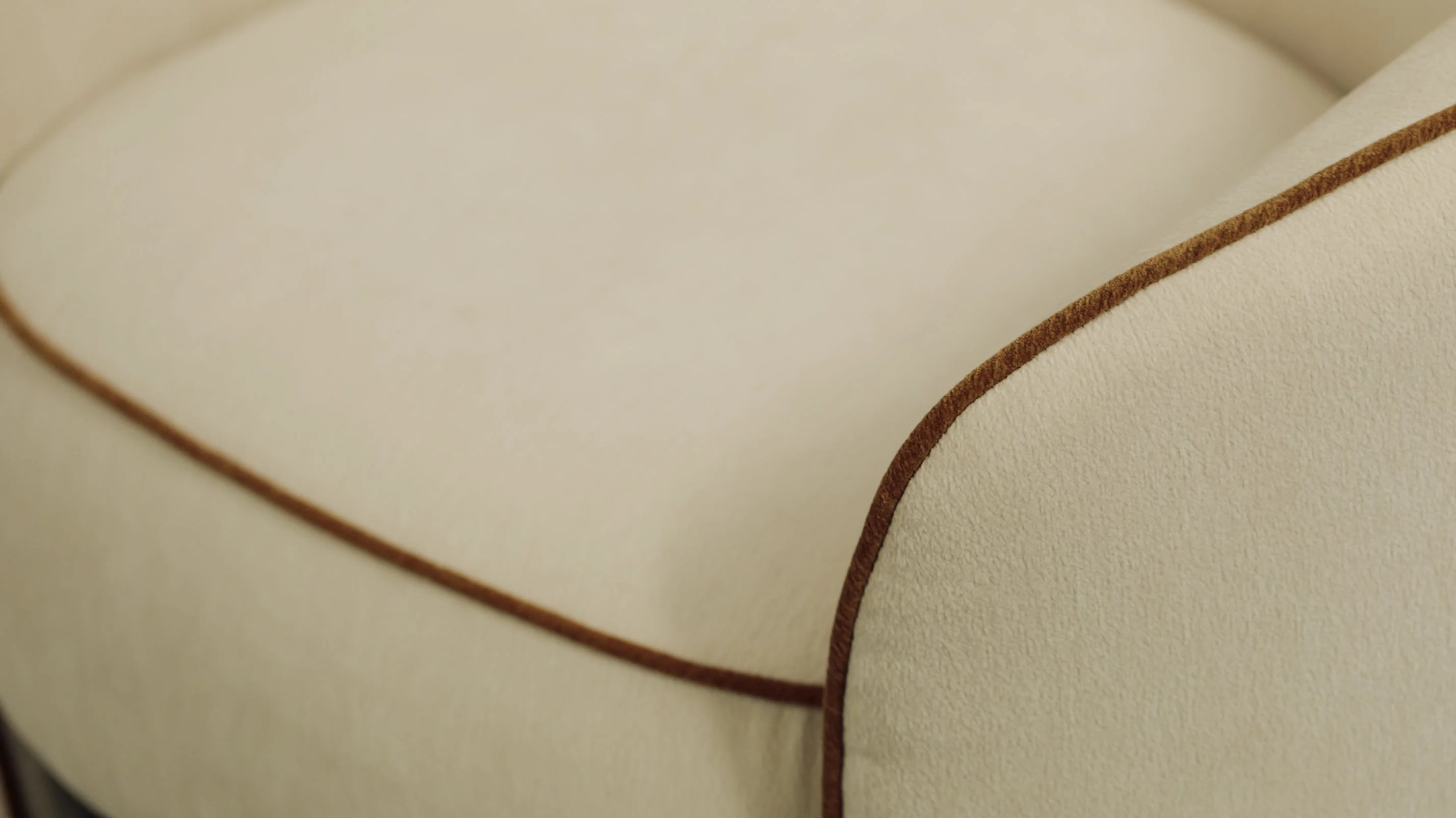 In the Groove Lounge Chair, Almond - Image 4