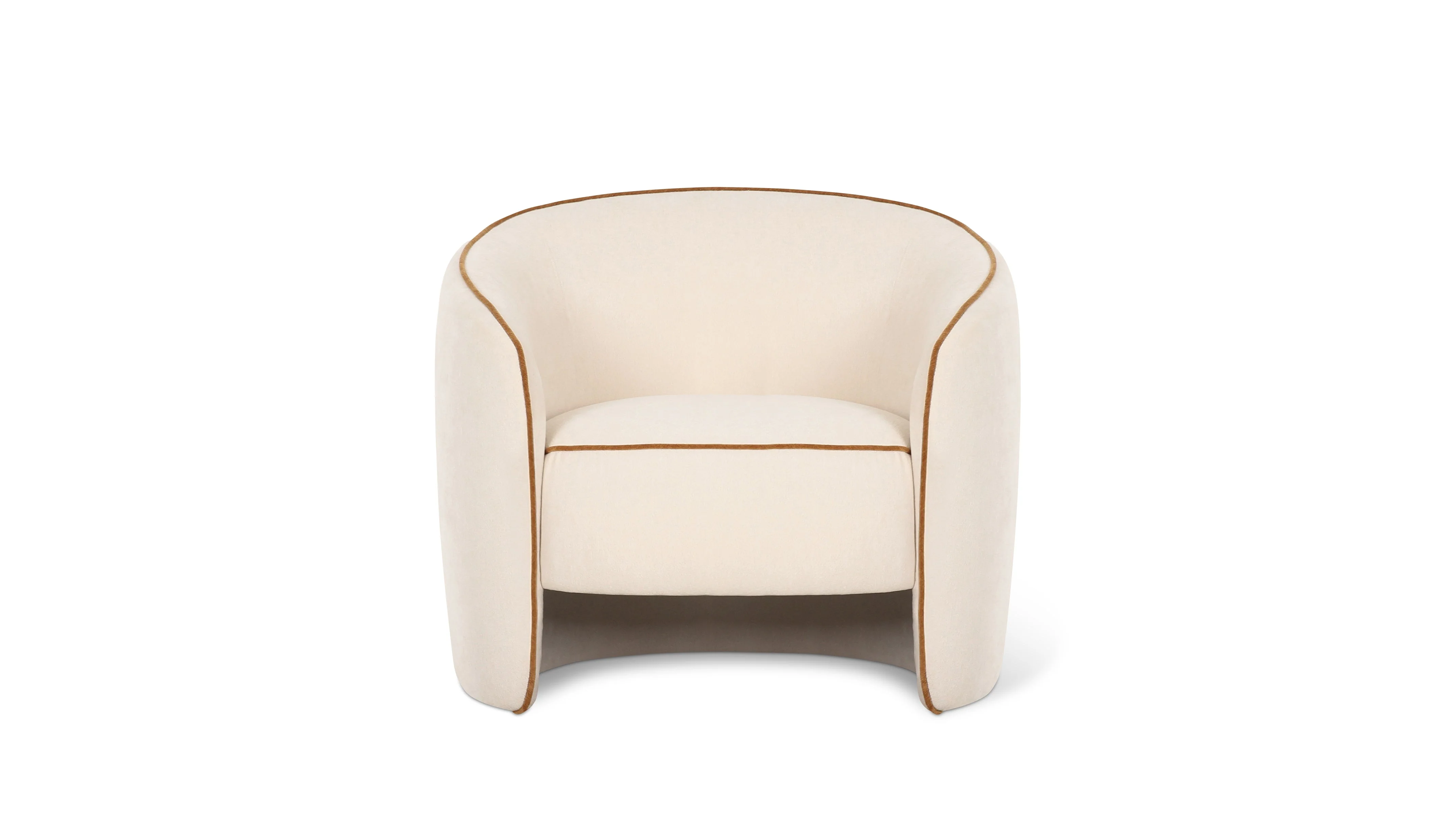 In the Groove Lounge Chair, Almond - Image 5
