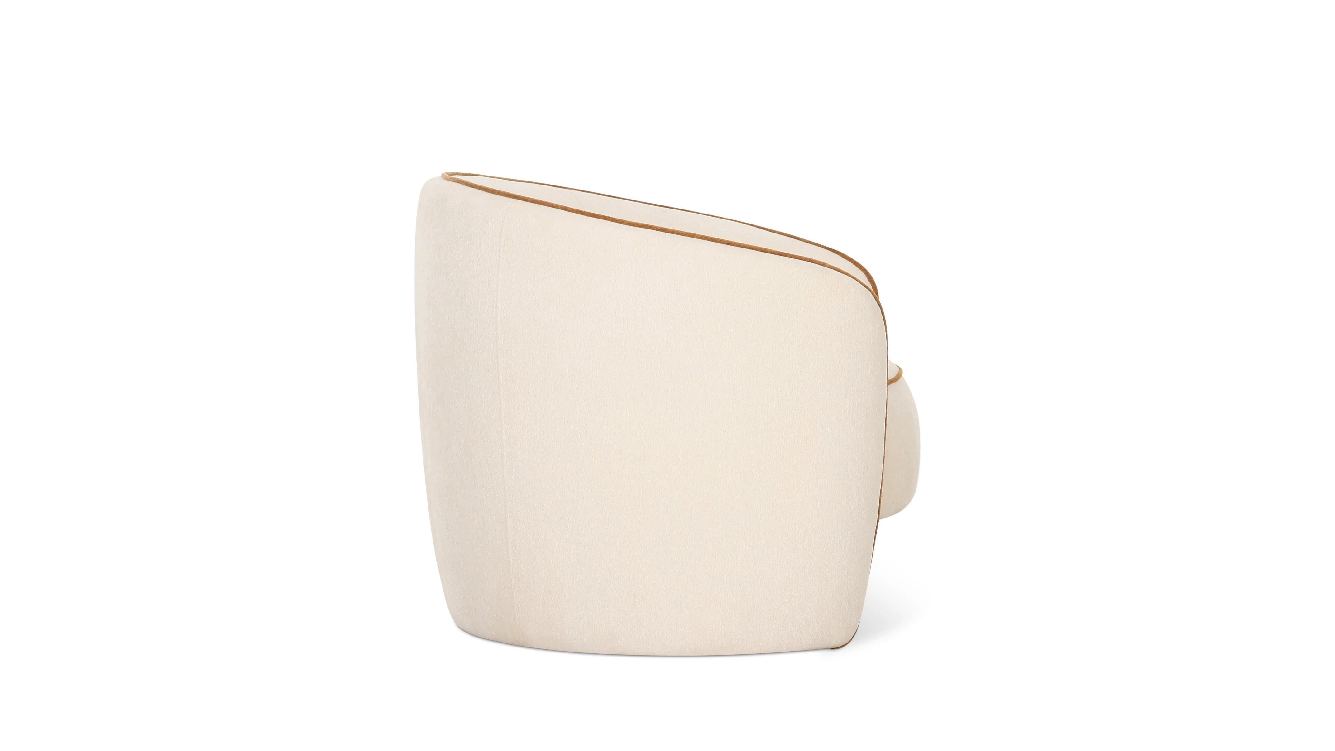 In the Groove Lounge Chair, Almond - Image 7