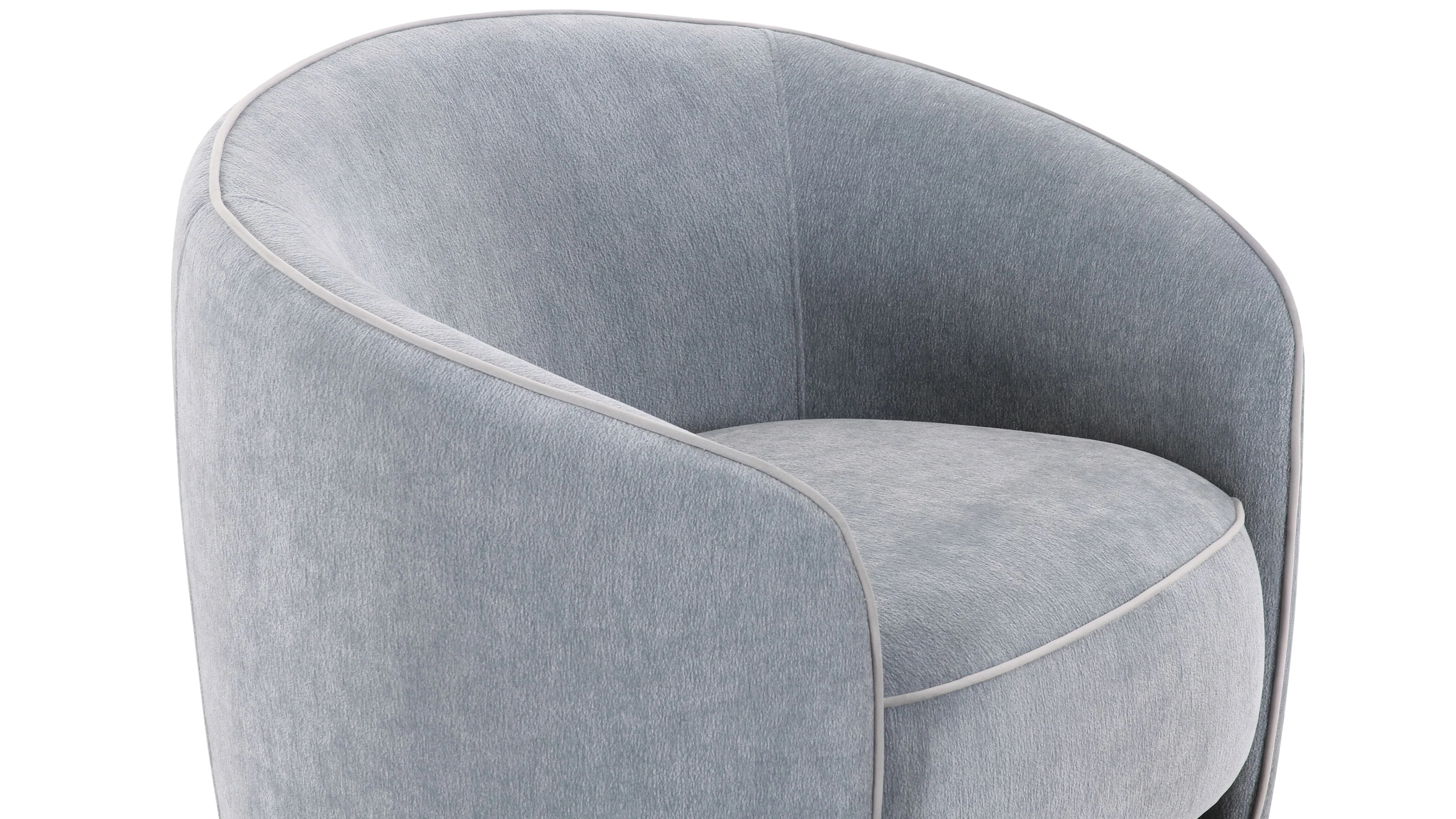 In the Groove Lounge Chair, Bluebell - Image 7