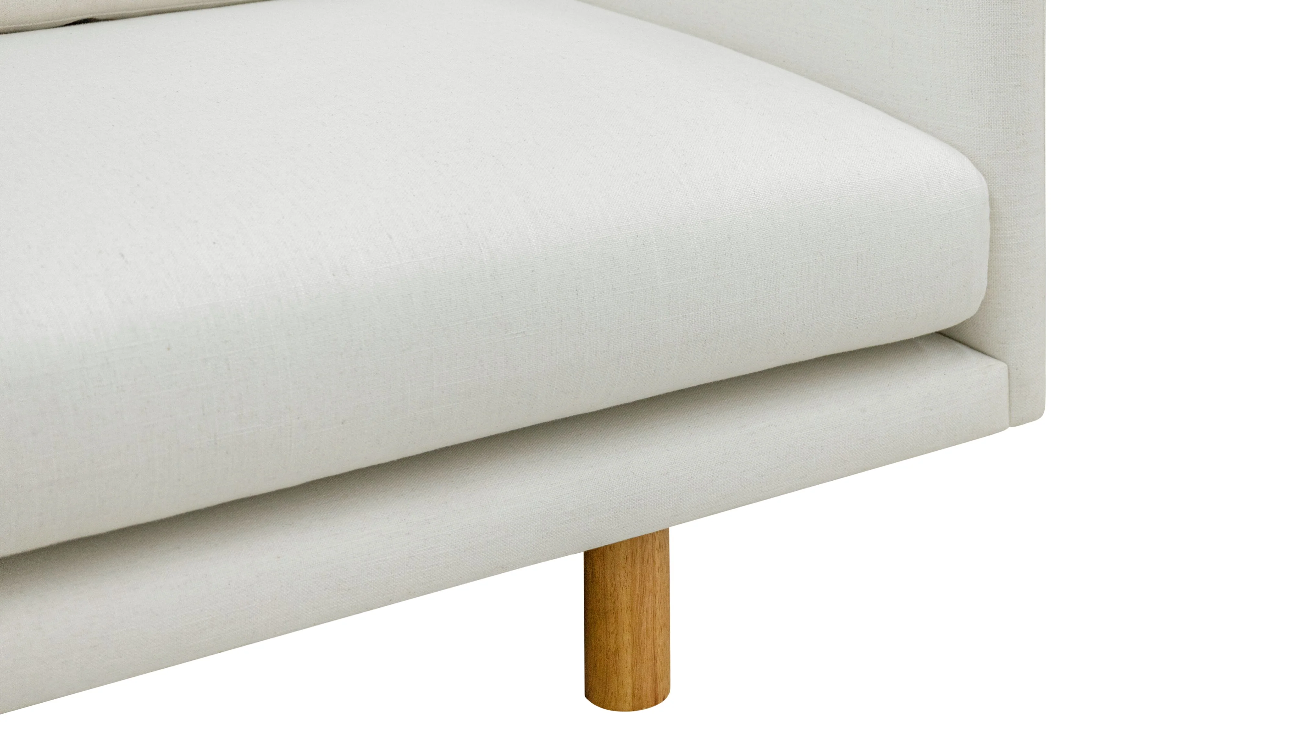 Just Right Sofa, 2.5 Seater, Turtledove - Image 8