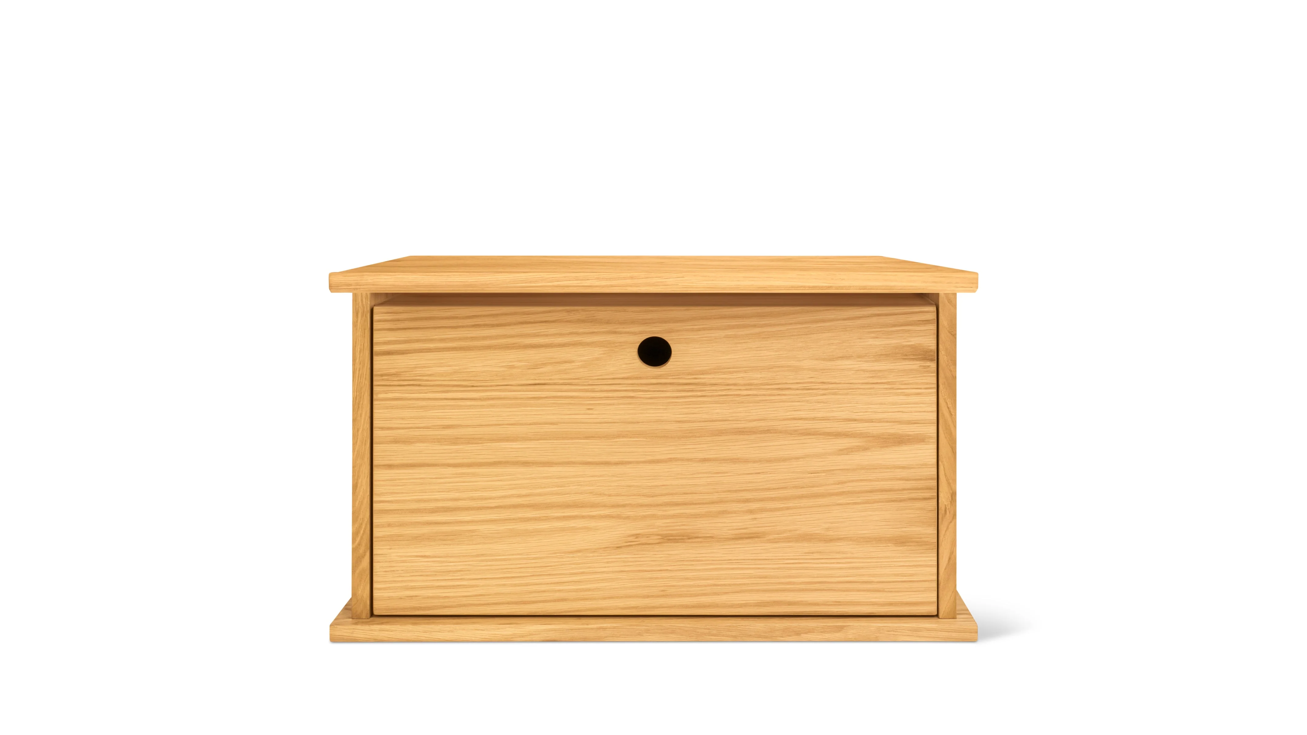 Keep Stacking Storage System 1-Piece, Closed, White Oak - Image 2