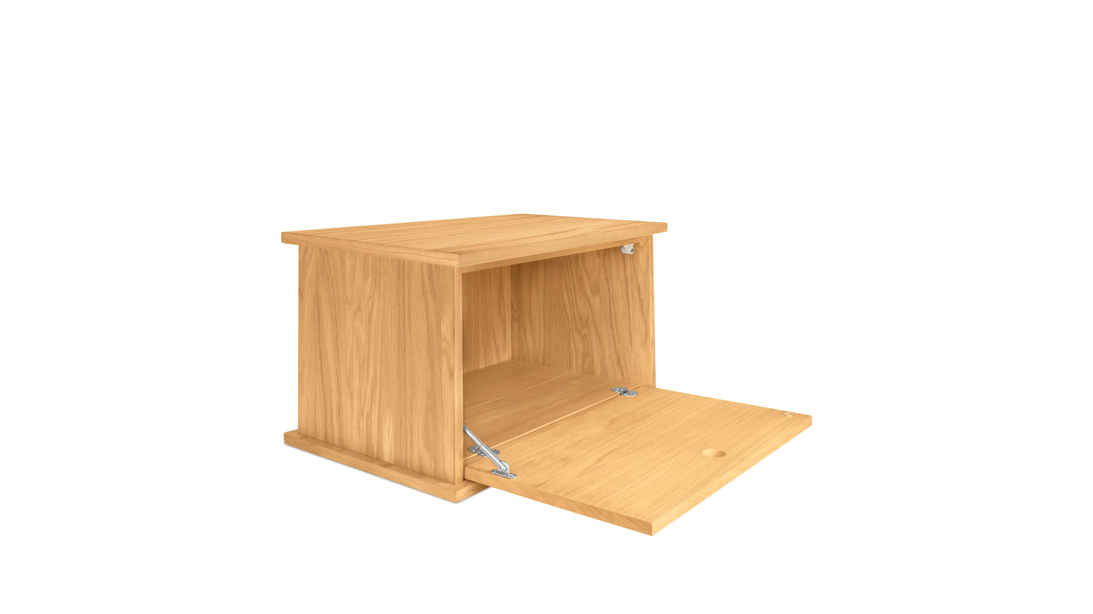 Keep Stacking Storage System 1-Piece, Closed, White Oak - Image 6