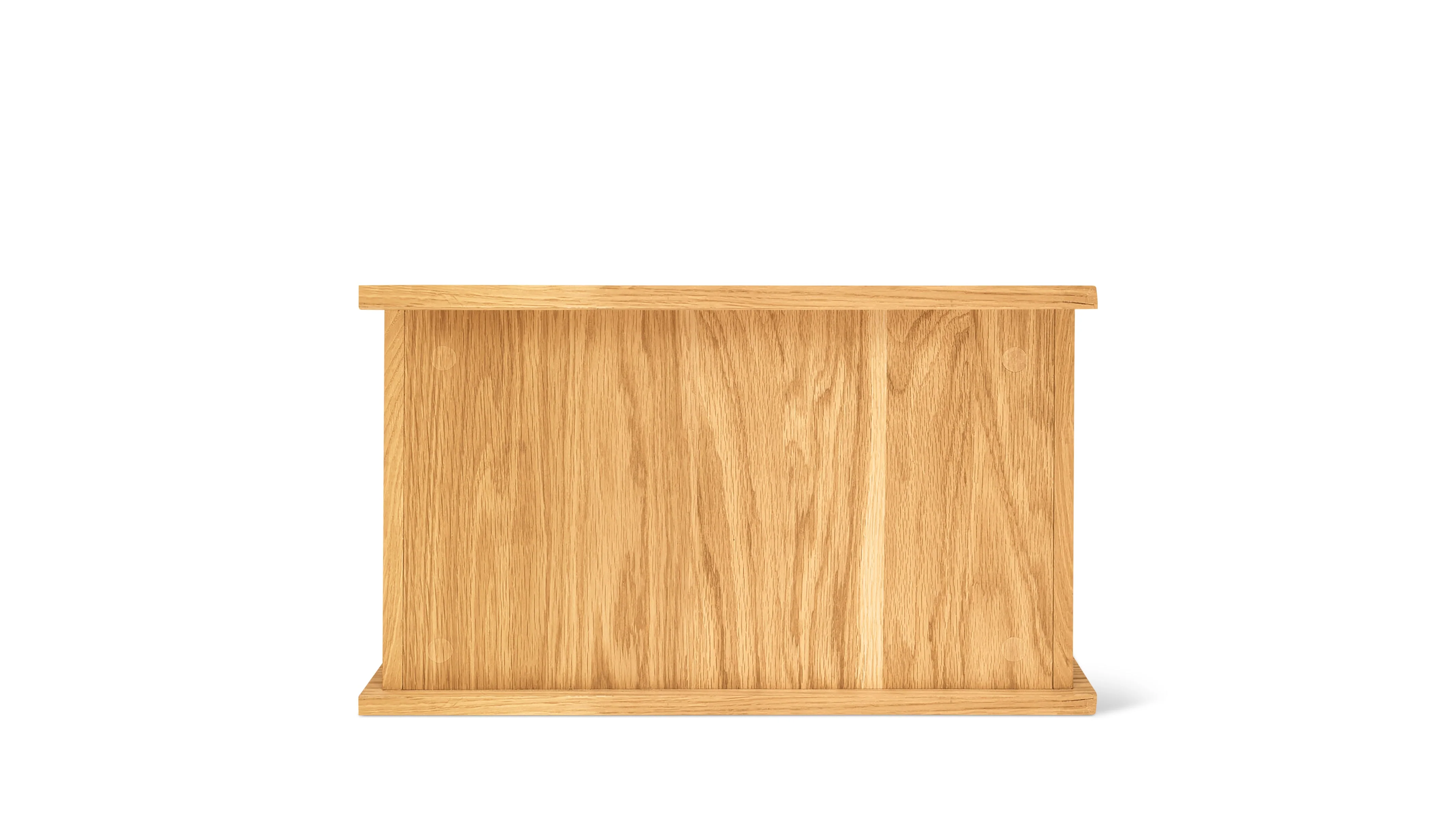 Keep Stacking Storage System 1-Piece, Closed, White Oak - Image 9