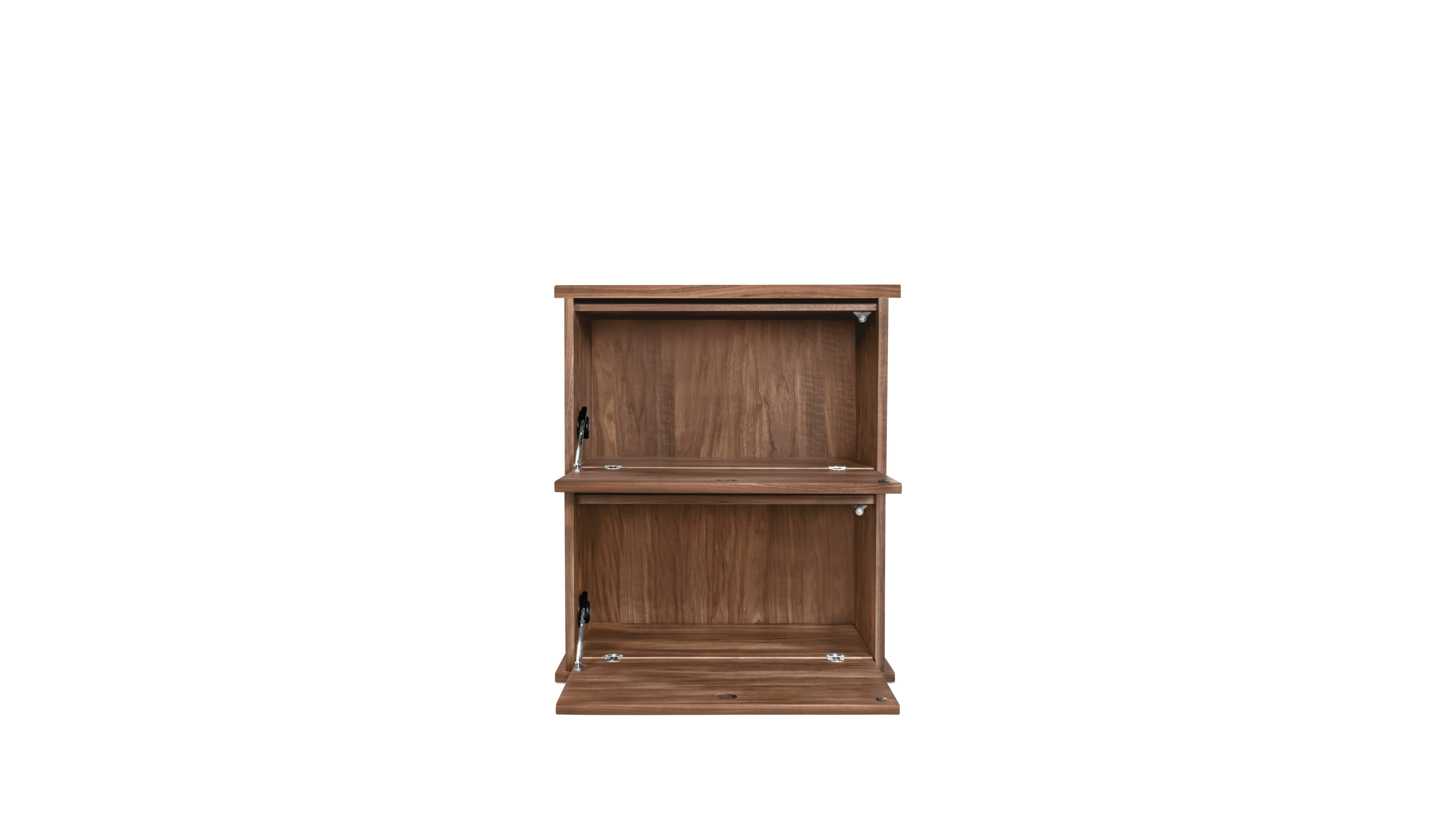 Keep Stacking Storage System 2-Piece, Closed, Walnut - Image 3