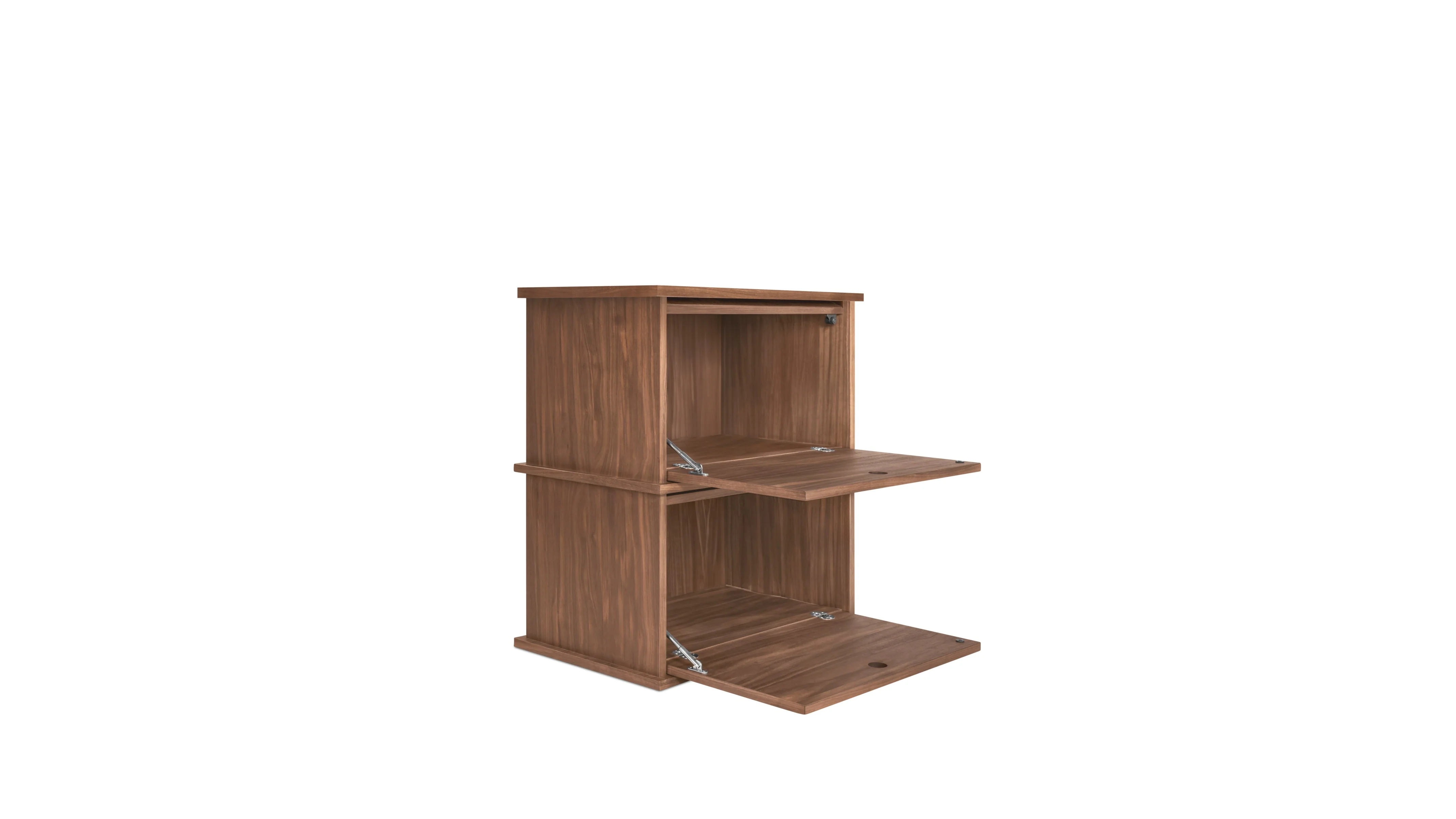 Keep Stacking Storage System 2-Piece, Closed, Walnut - Image 5