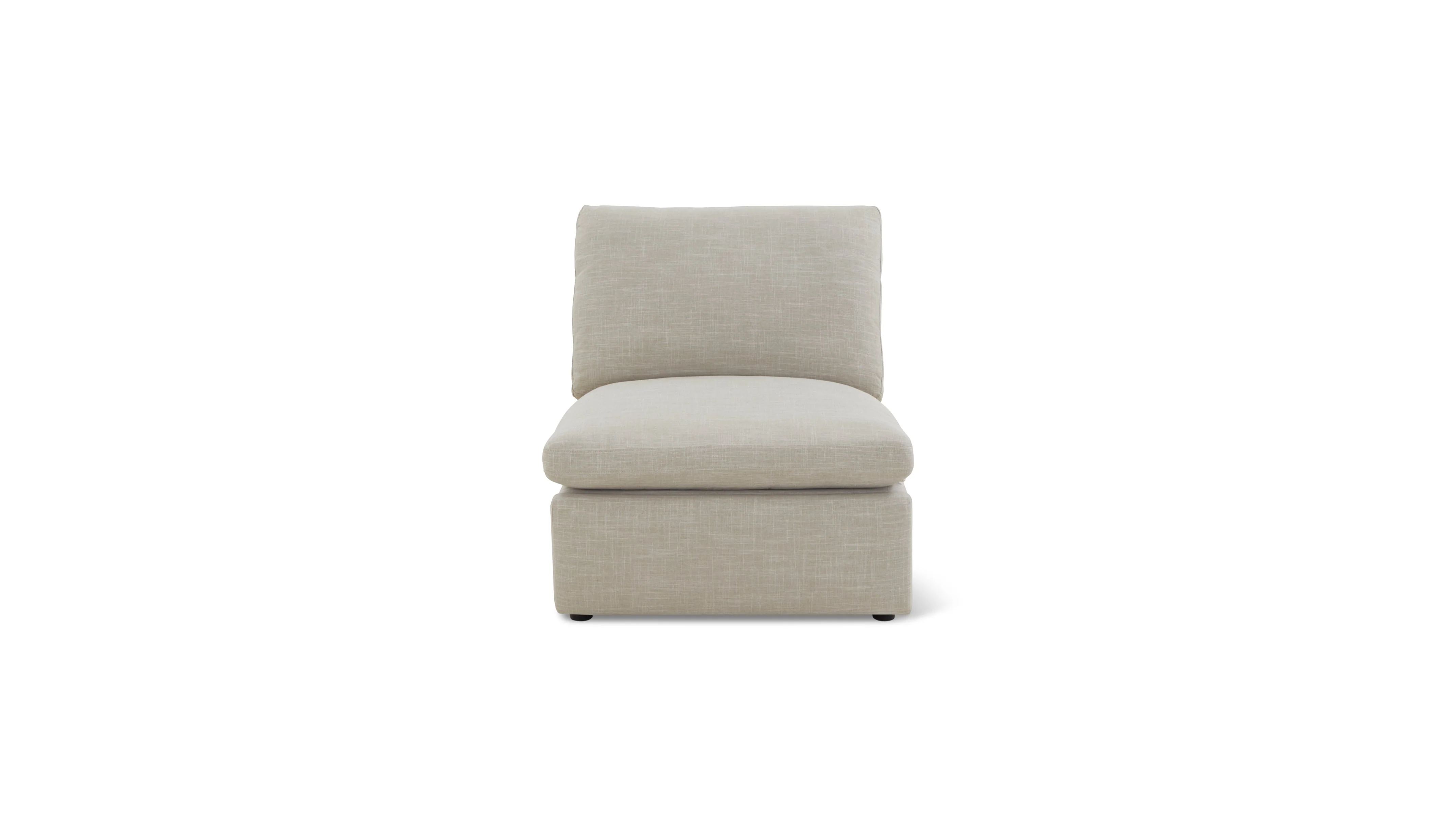 Lift Off Armless Chair, Light Pebble - Image 2