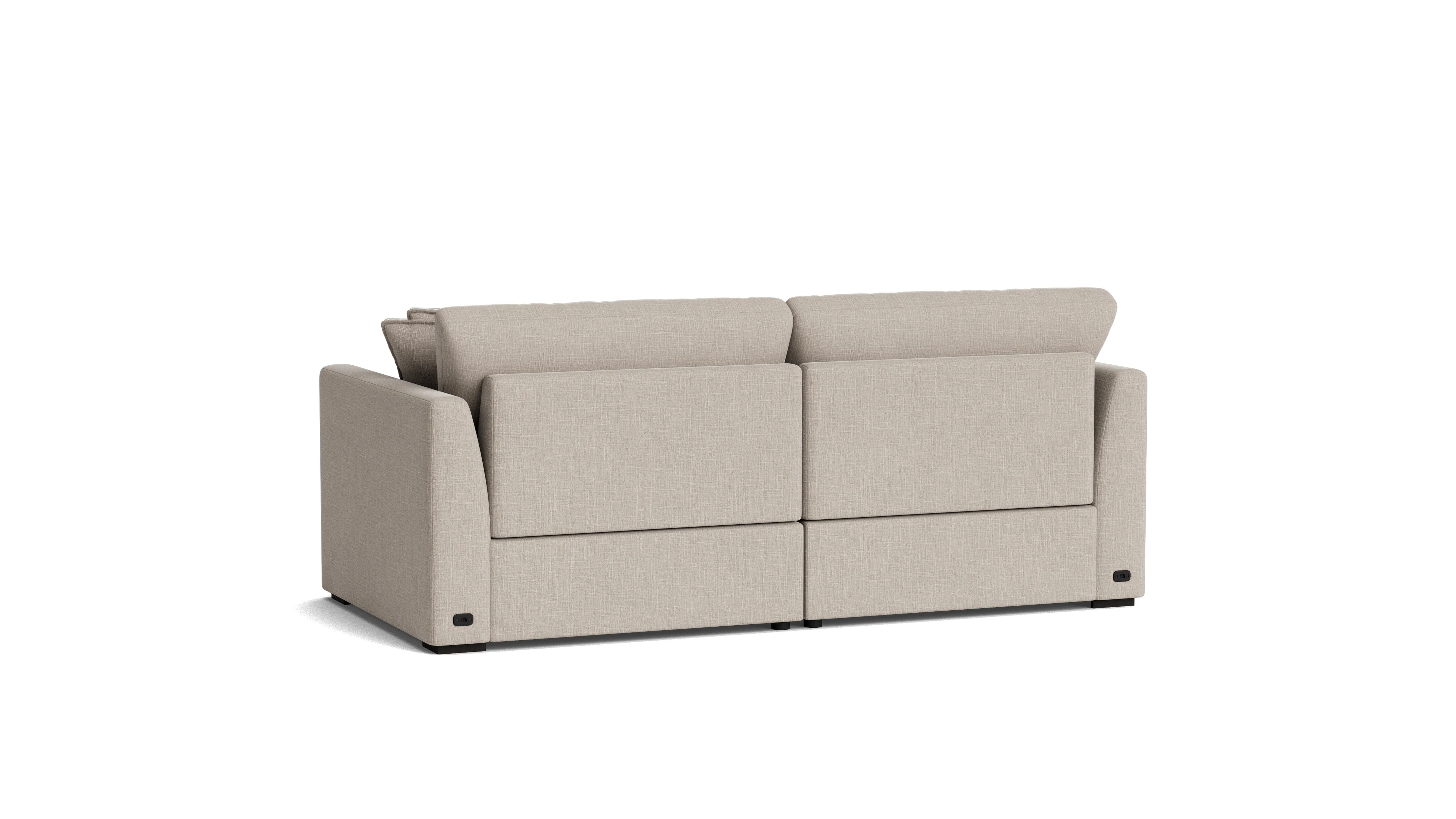 Lift Off Power Recliner 2-Piece Modular Sofa, Light Pebble - Image 10