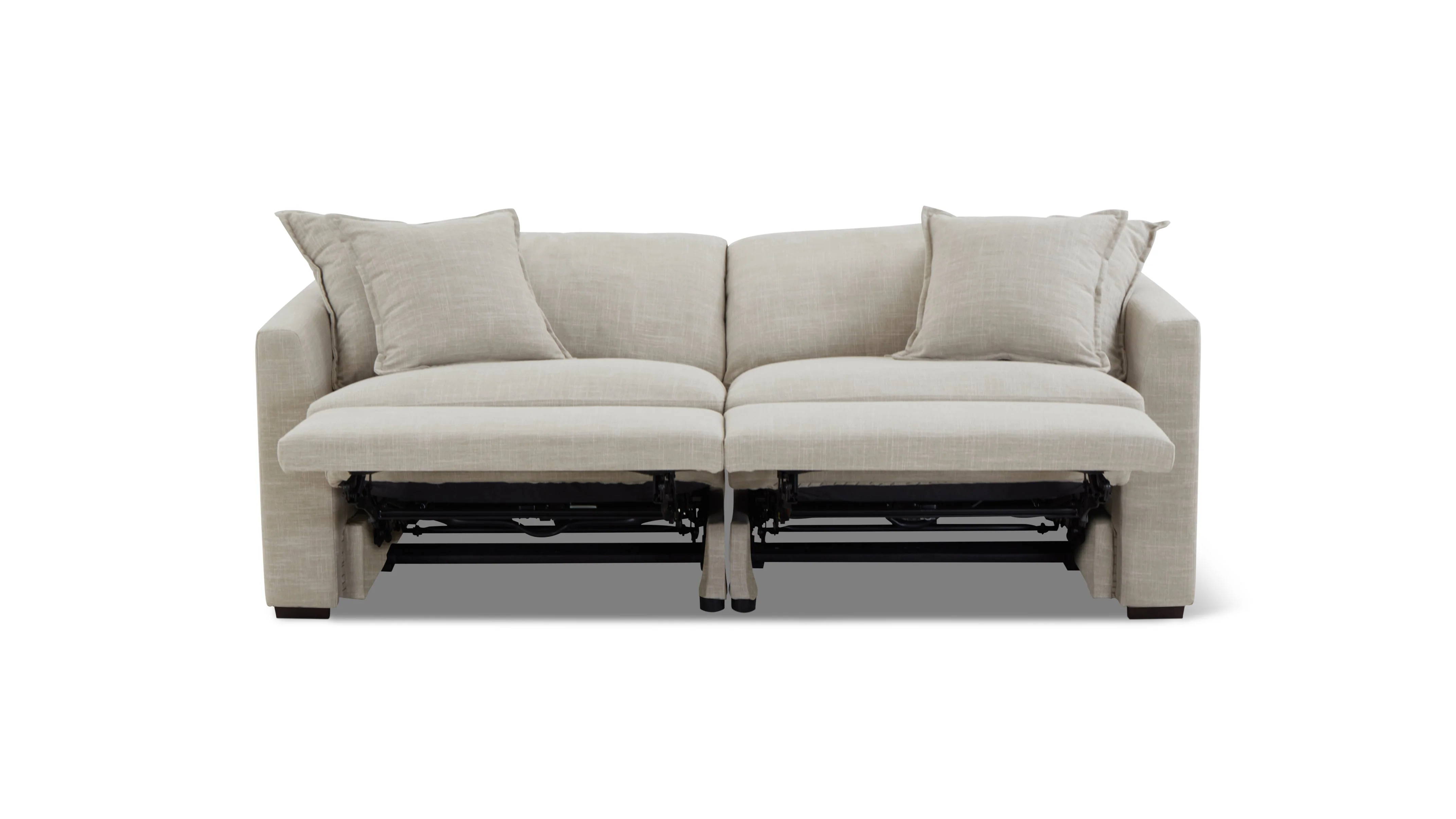 Lift Off Power Recliner 2-Piece Modular Sofa, Light Pebble - Image 5