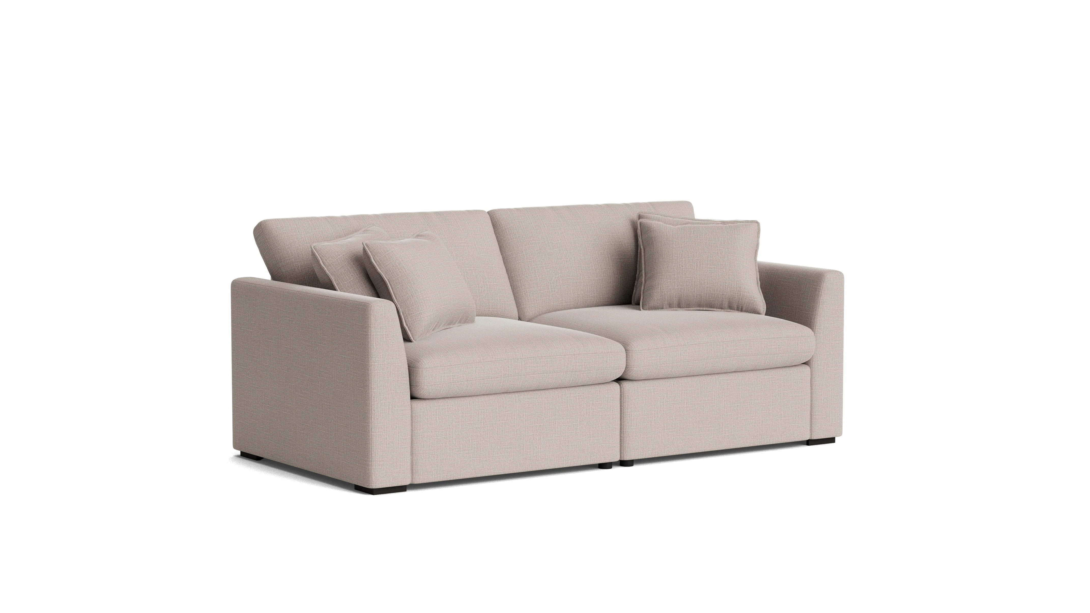Lift Off Power Recliner 2-Piece Modular Sofa, Light Pebble - Image 6
