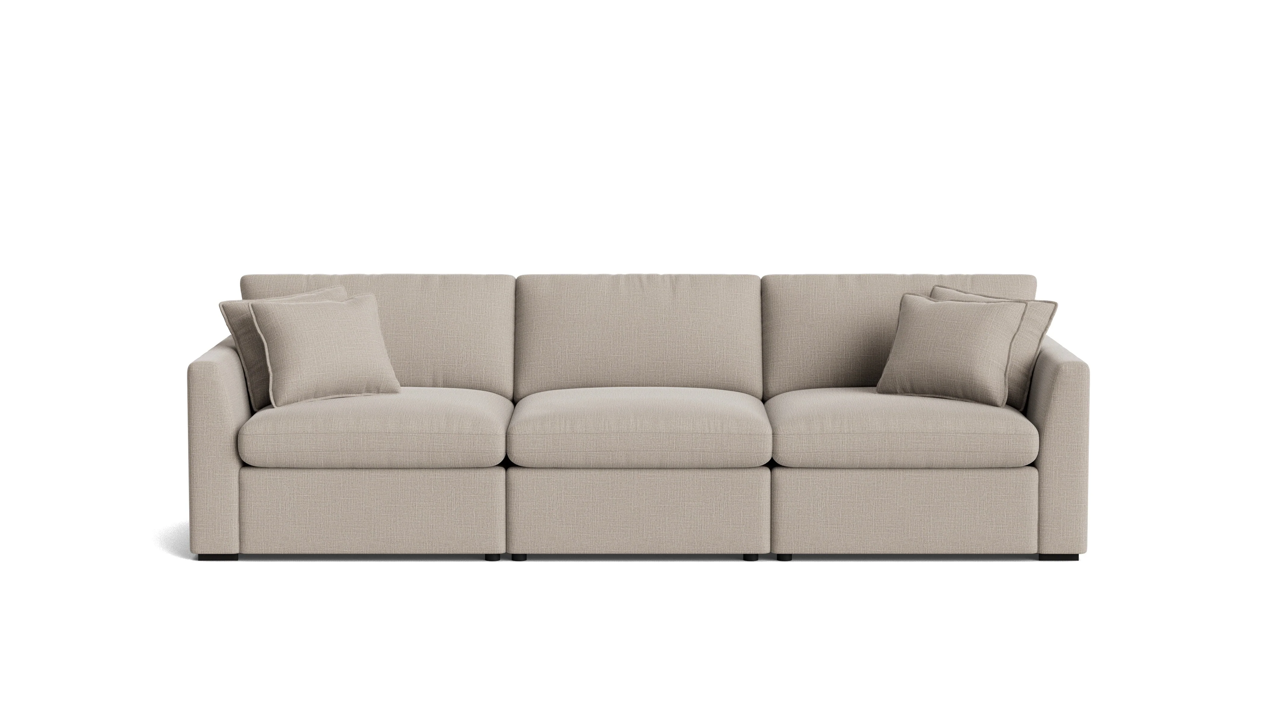 Lift Off Power Recliner 3-Piece Modular Sofa, Light Pebble - Image 2