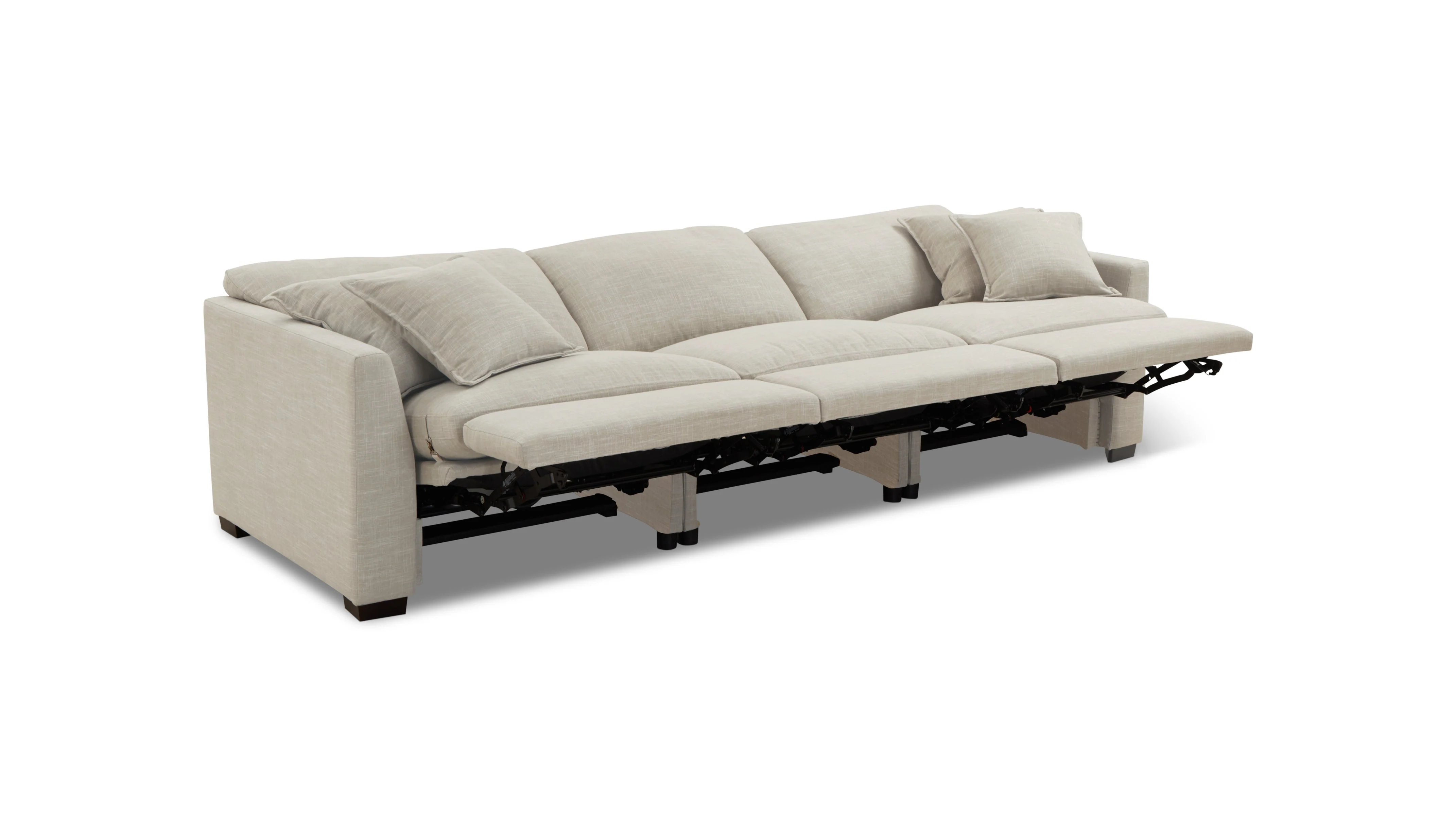 Lift Off Power Recliner 3-Piece Modular Sofa, Light Pebble - Image 7