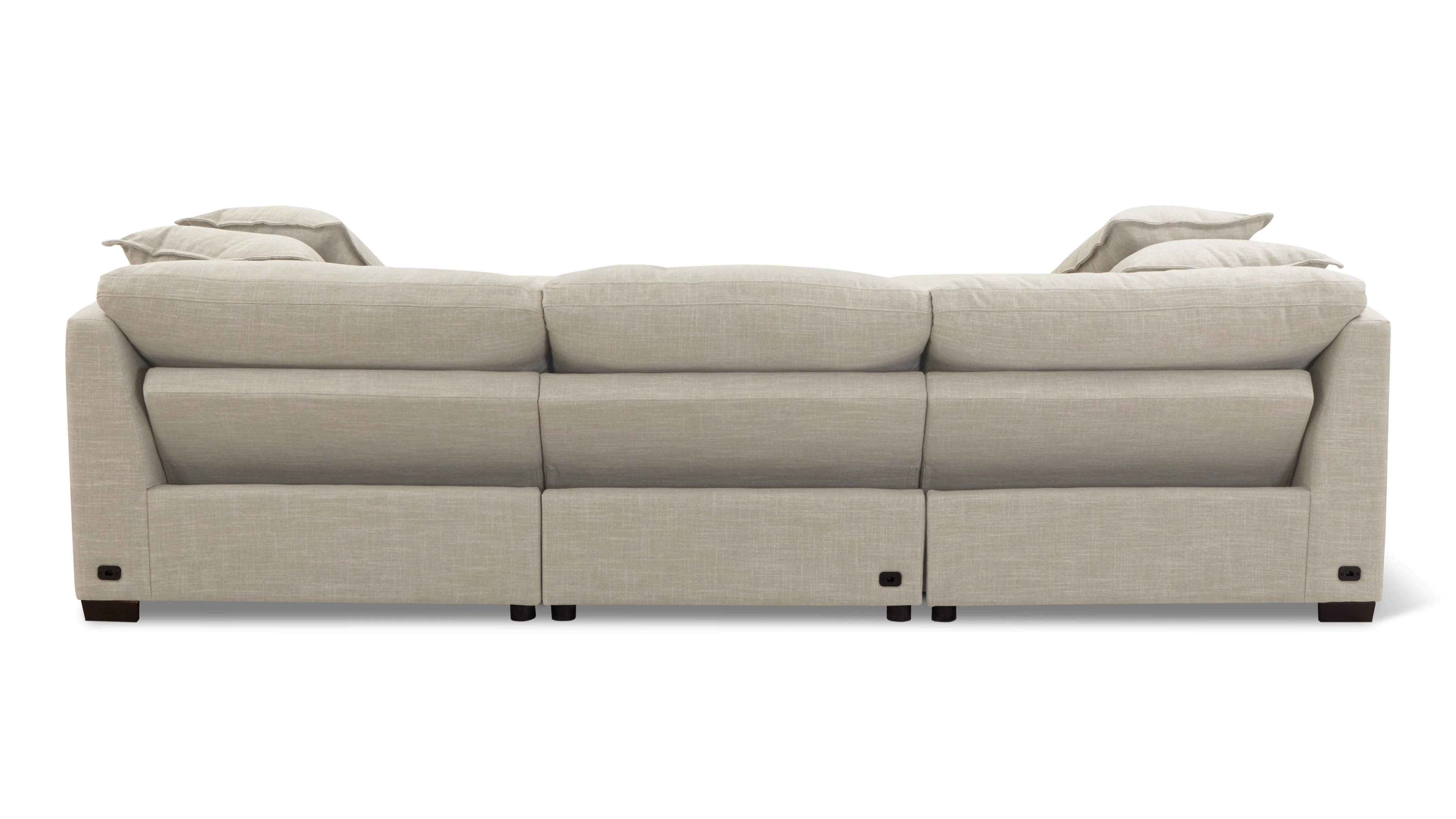 Lift Off Power Recliner 3-Piece Modular Sofa, Light Pebble - Image 9