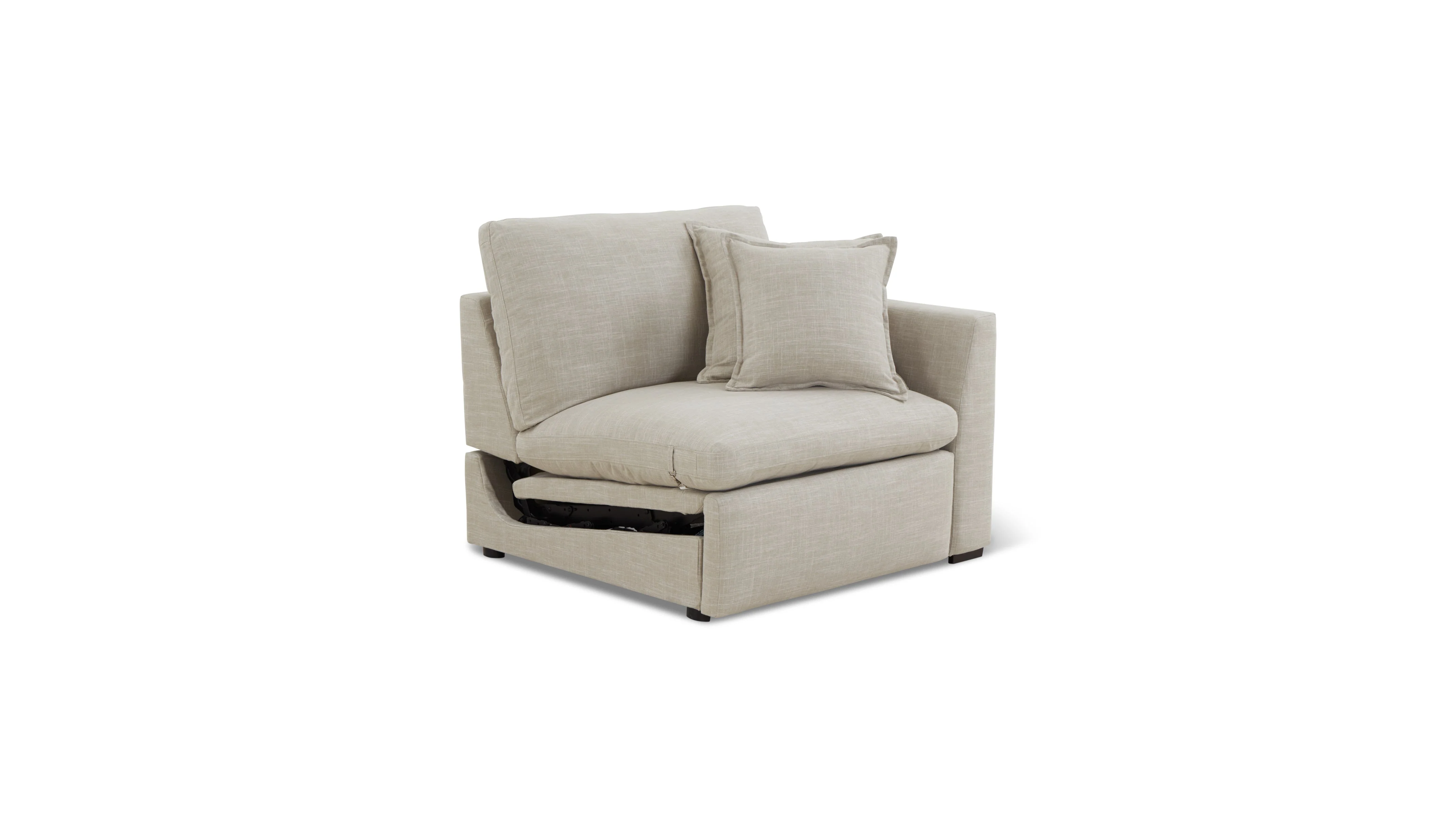Lift Off Power Recliner Right Arm, Light Pebble - Image 3