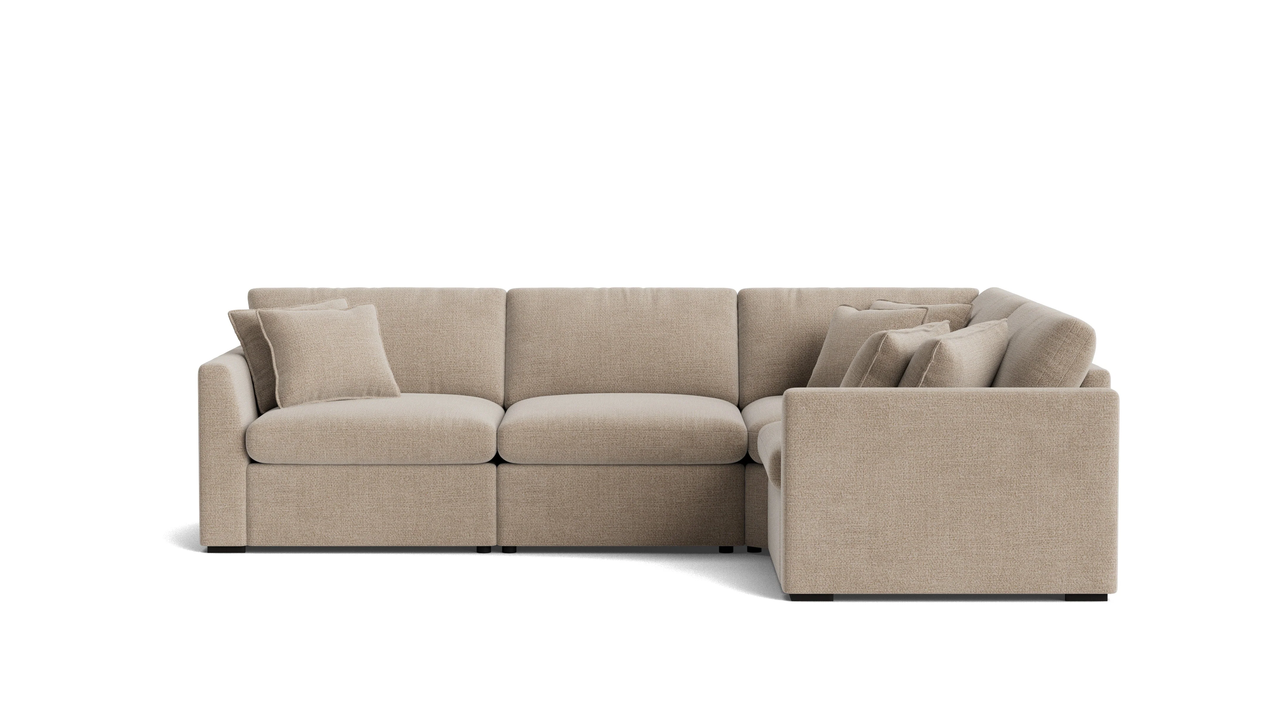 Lift Off Power Recliner 4-Piece Modular Sectional, Champagne - Image 2
