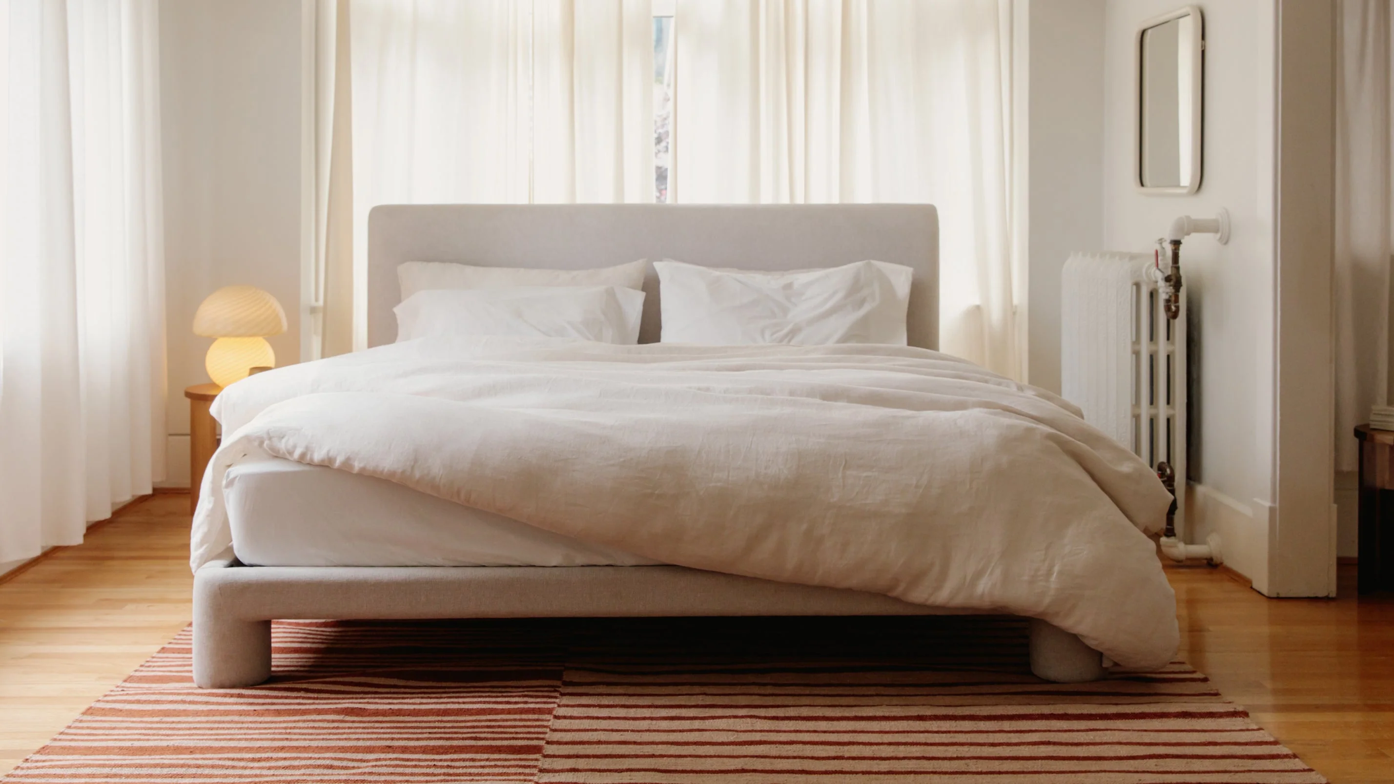 Lunar Bed, King, Latte - Image 3