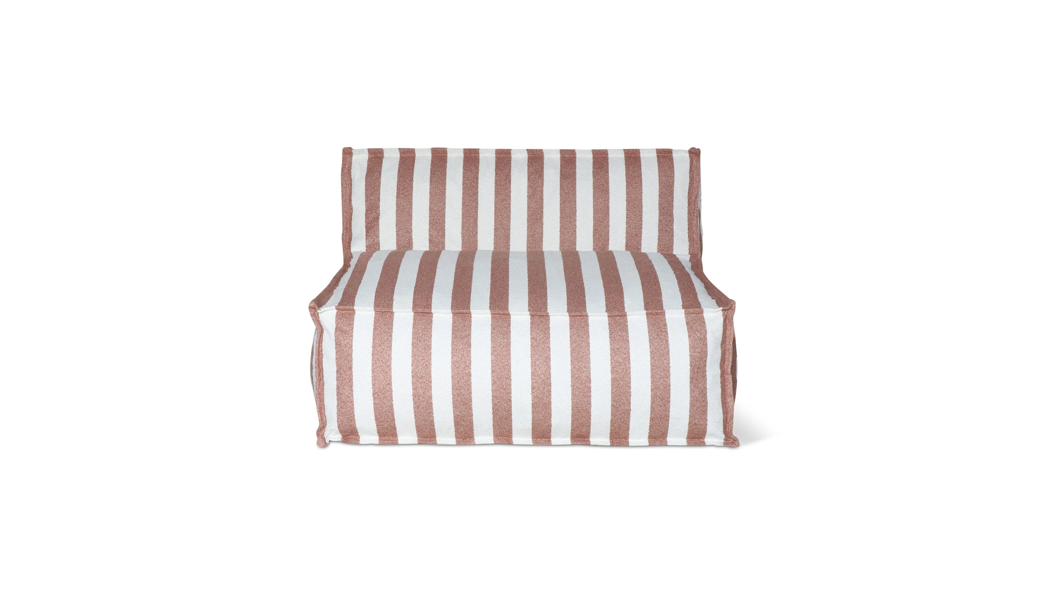 Make Waves Outdoor Loveseat, Tuscan Stripe - Image 3