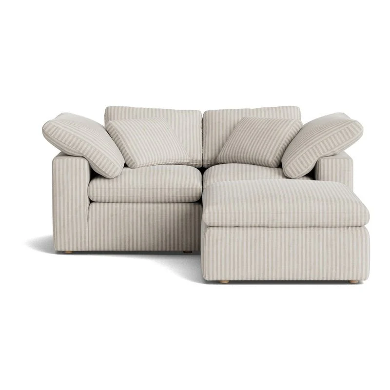 Movie Night™ 3-Piece Modular Sectional, Standard, Newport Stripe