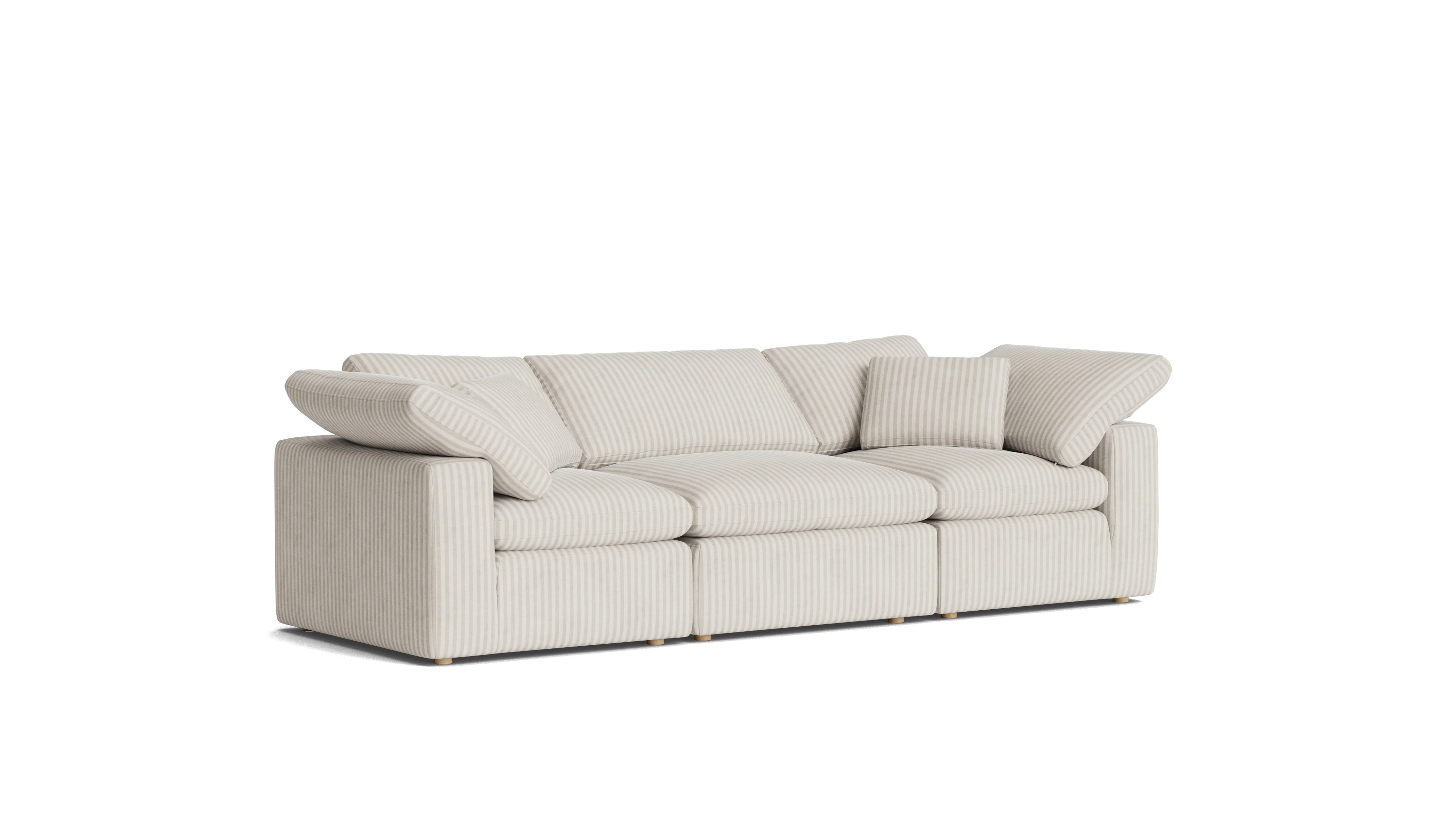 Movie Night™ 3-Piece Modular Sofa, Standard, Newport Stripe - Image 5