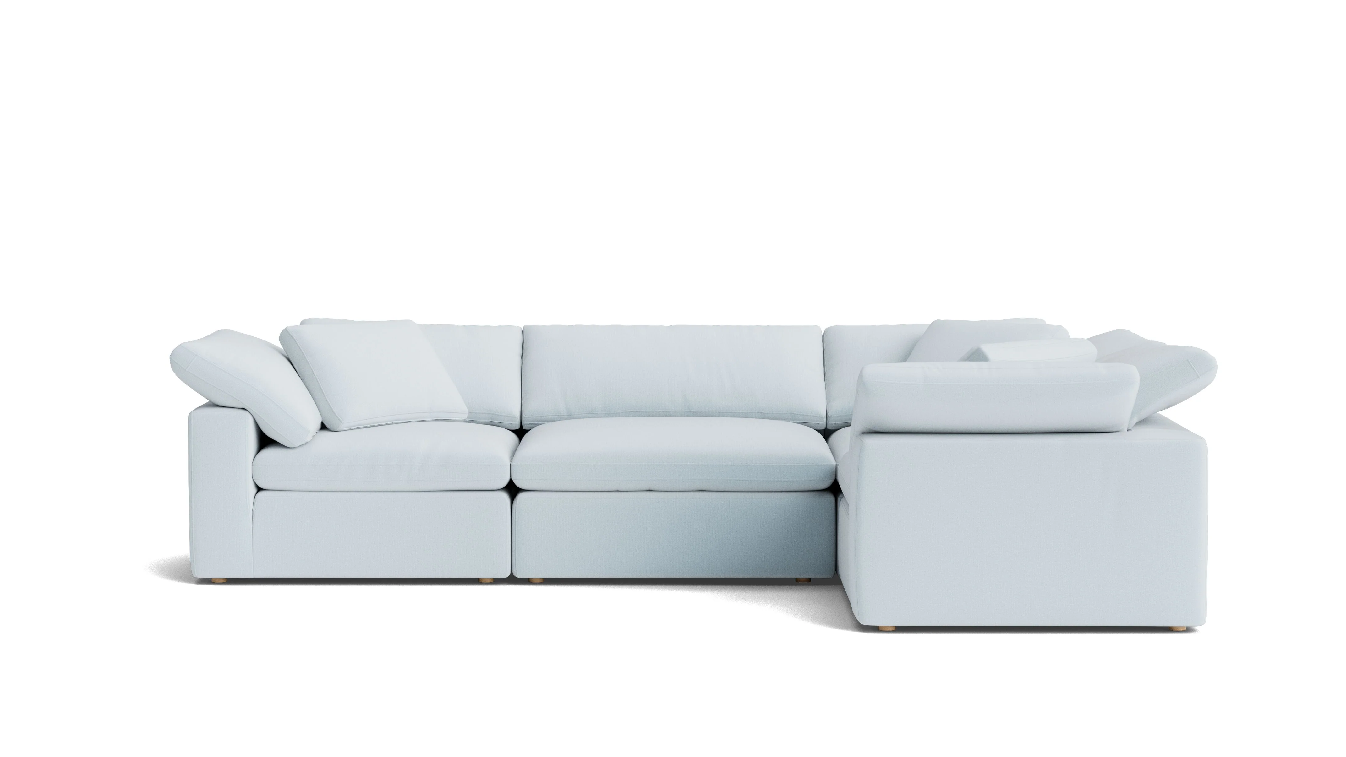 Movie Night™ 4-Piece Modular Sectional Closed, Large, Cove - Image 2