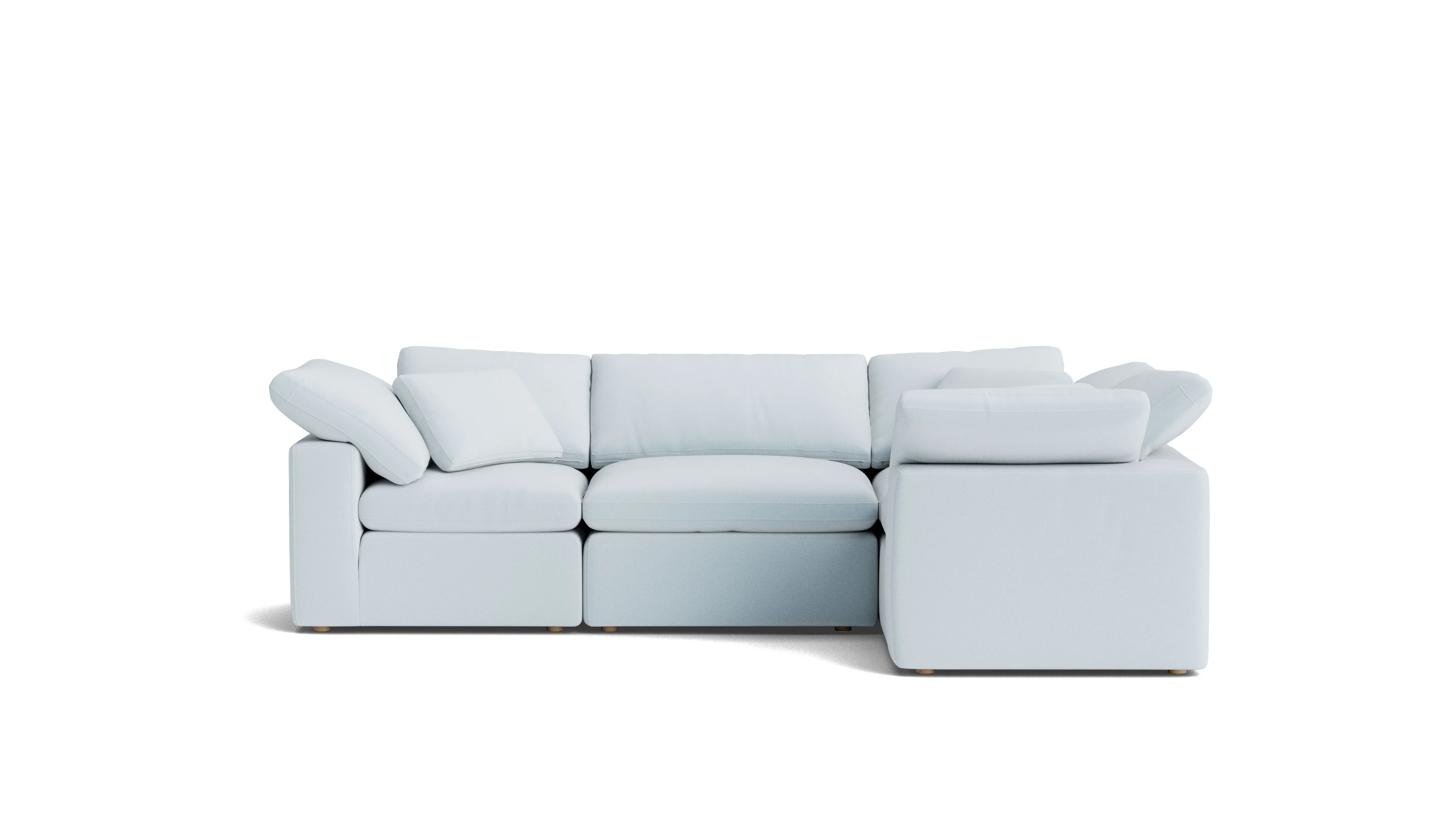 Movie Night™ 4-Piece Modular Sectional Closed, Standard, Cove - Image 2