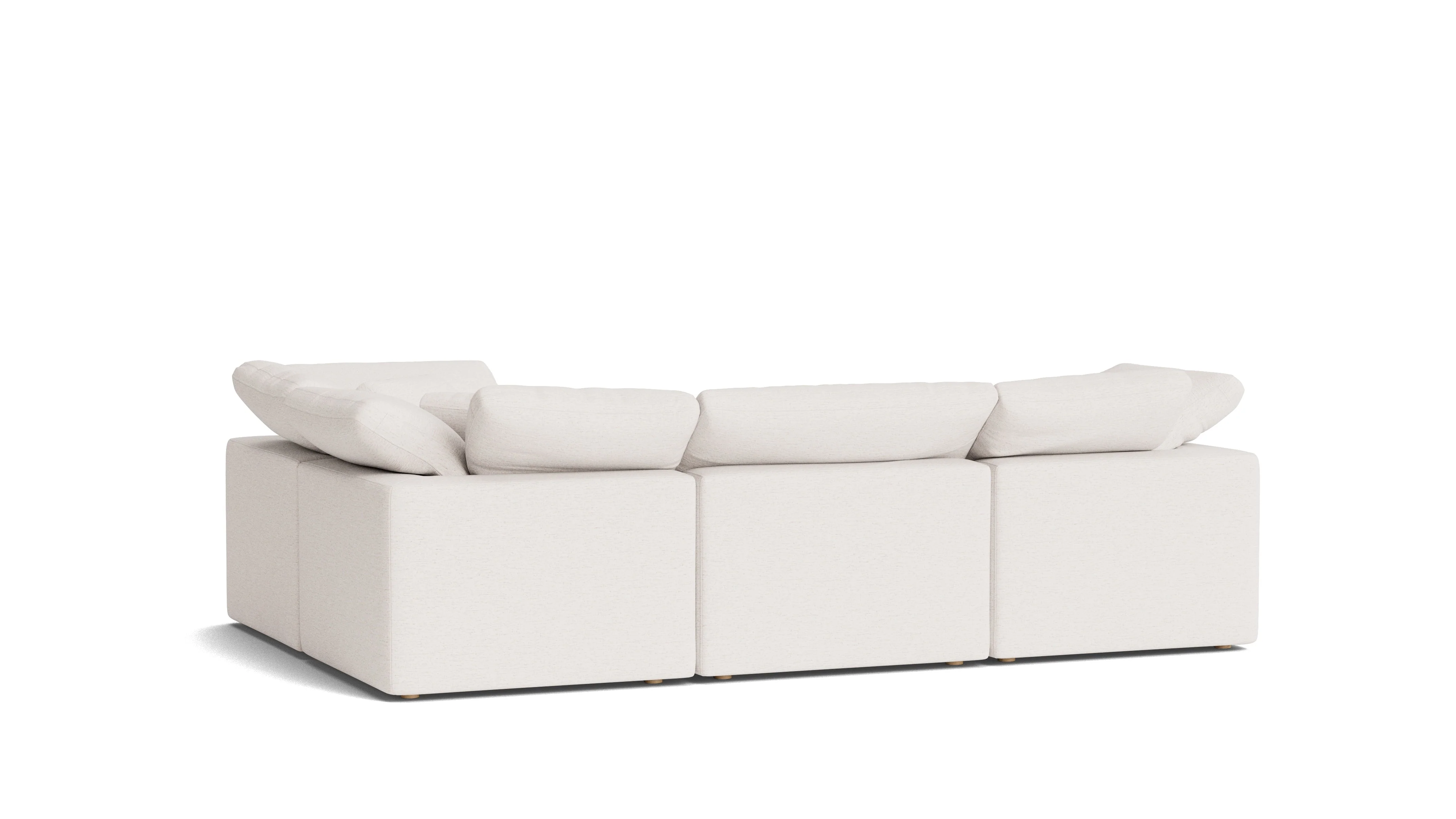 Movie Night™ 4-Piece Modular Sectional Closed, Standard, Nomad Snow - Image 5
