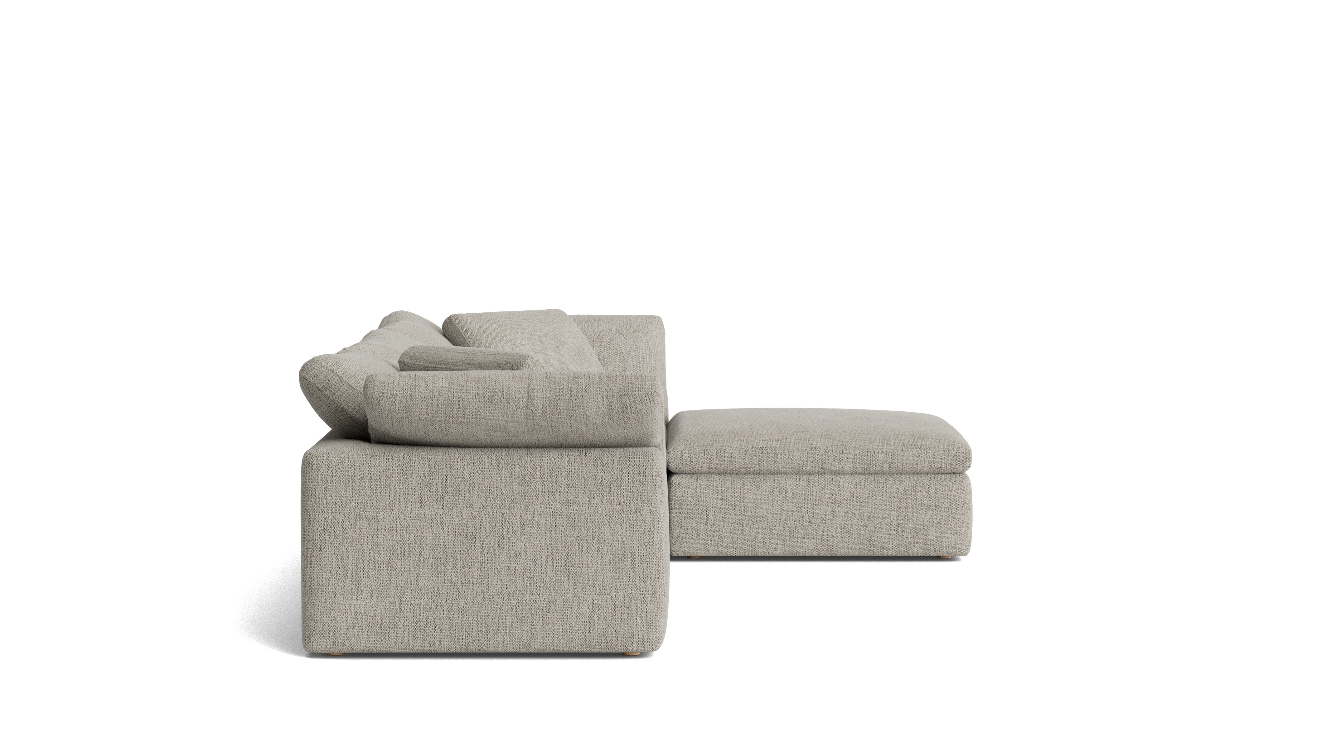 Movie Night™ 4-Piece Modular Sectional, Large, Oatmeal - Image 5