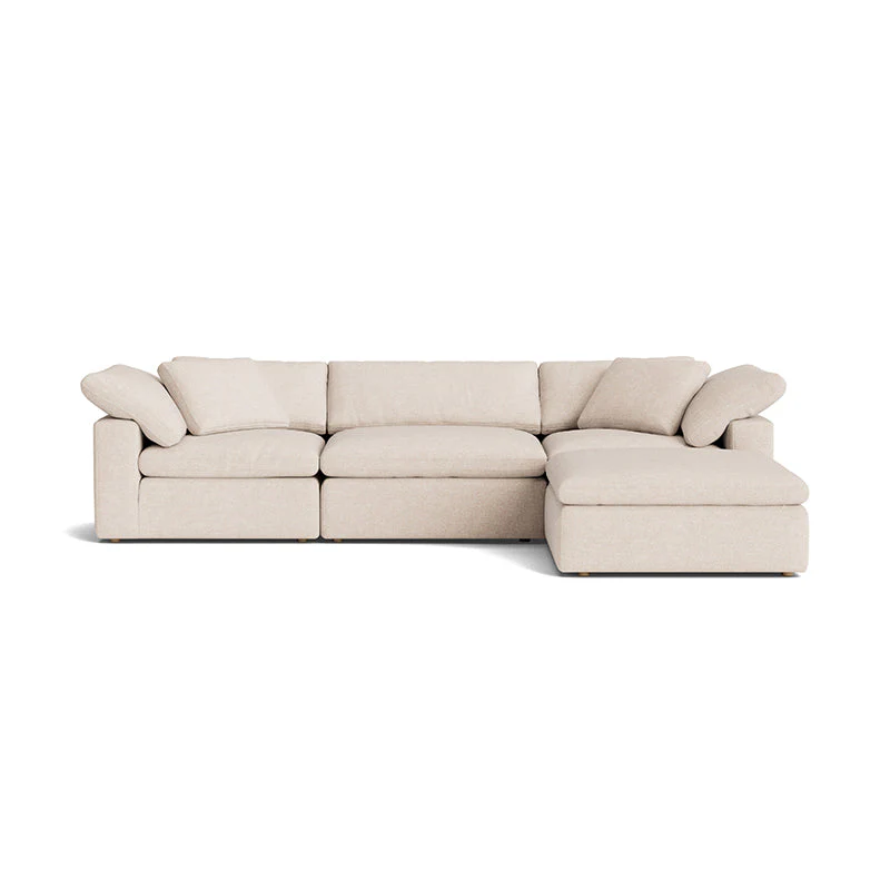 Movie Night™ 4-Piece Modular Sectional, Large, Sunbeam