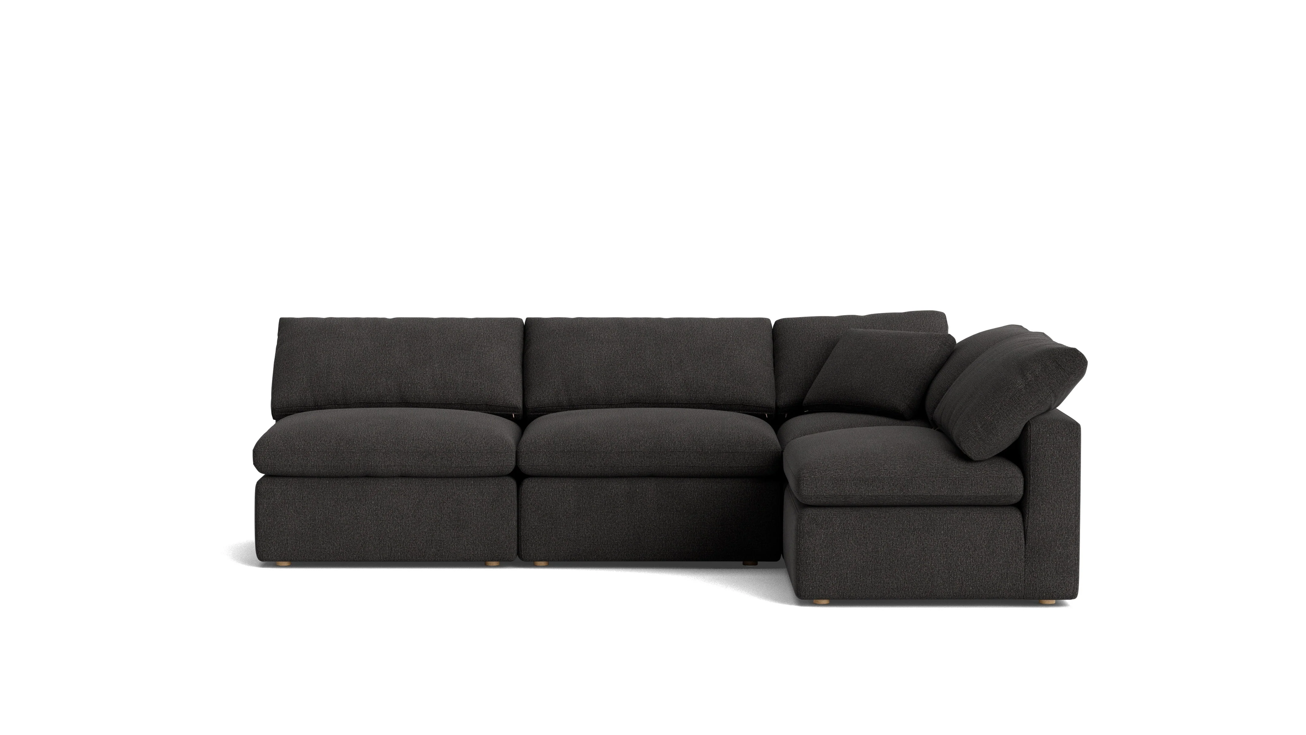 Movie Night™ 4-Piece Modular Sectional Open, Standard, Dark Shadow - Image 2