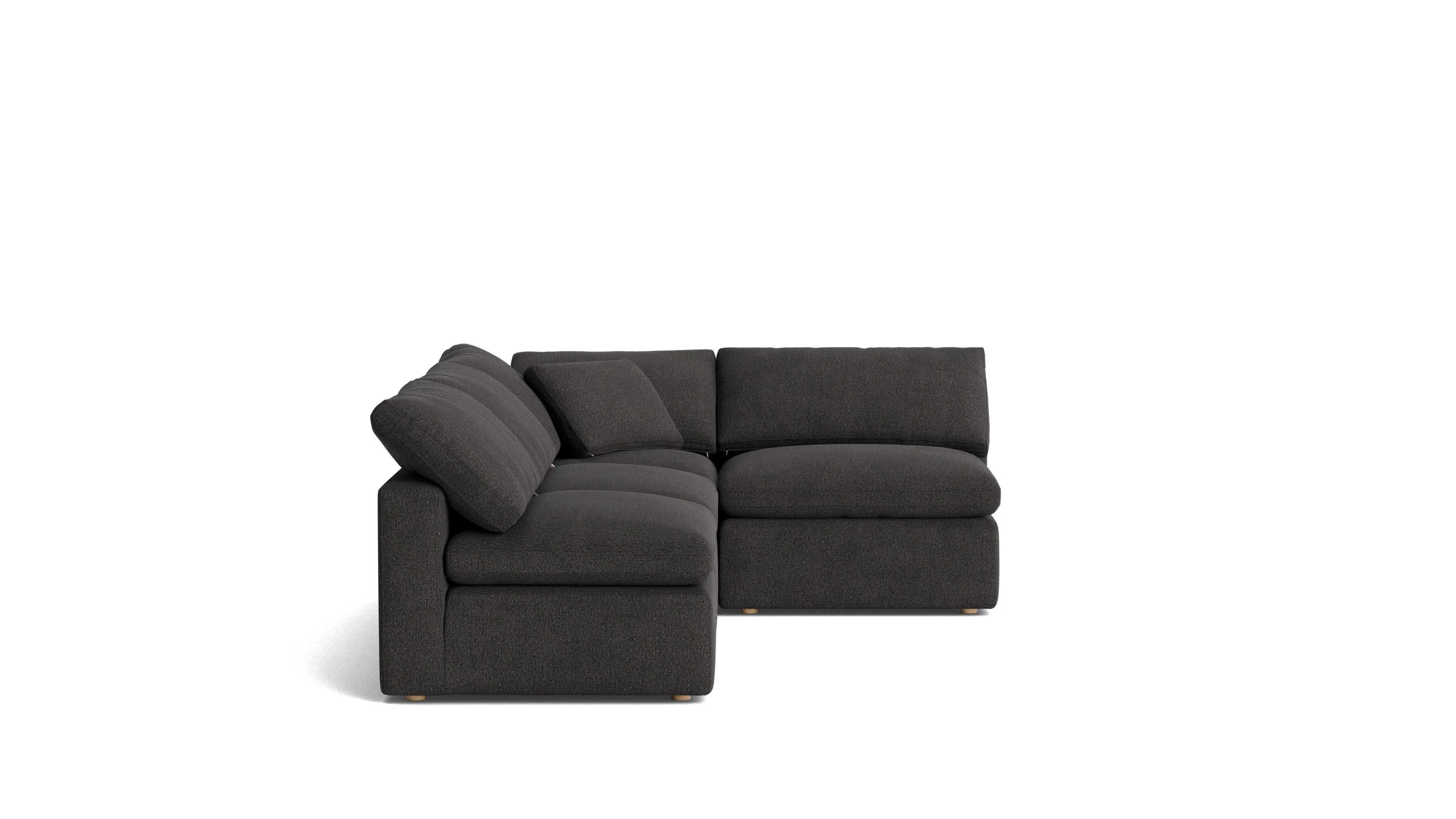 Movie Night™ 4-Piece Modular Sectional Open, Standard, Dark Shadow - Image 4