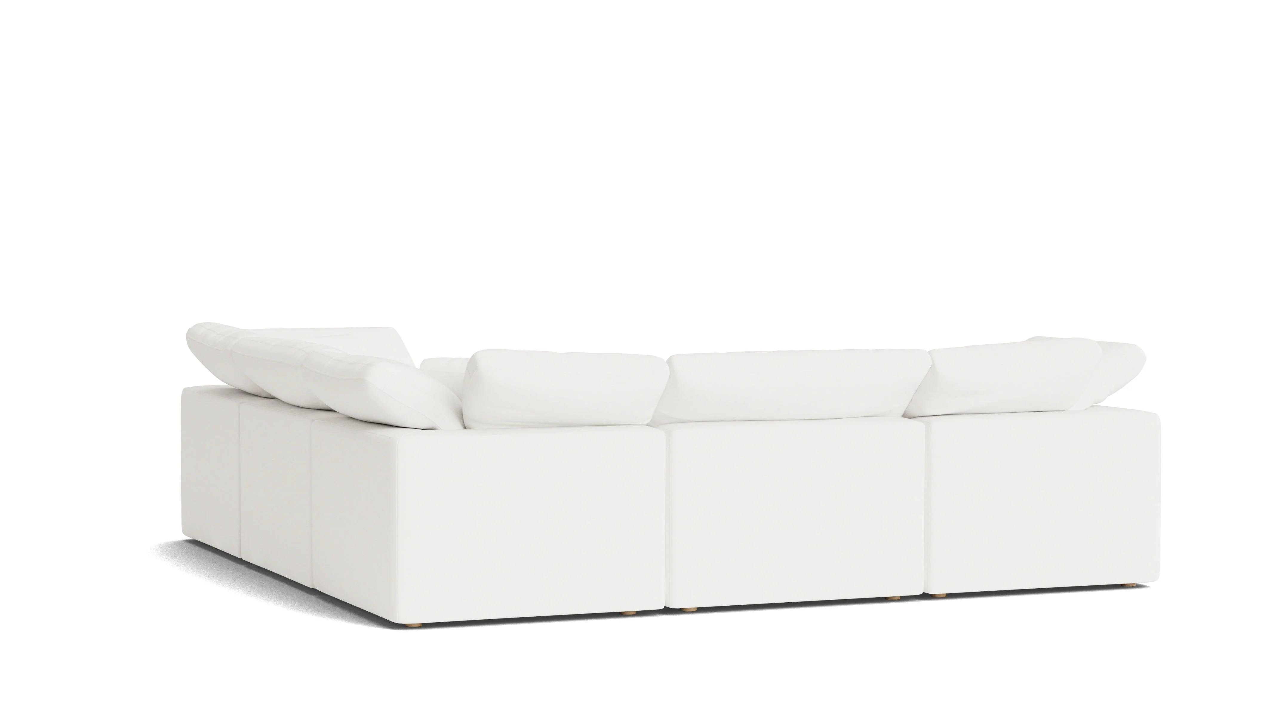 Movie Night™ 5-Piece Modular Sectional Closed, Standard, Brie - Image 6