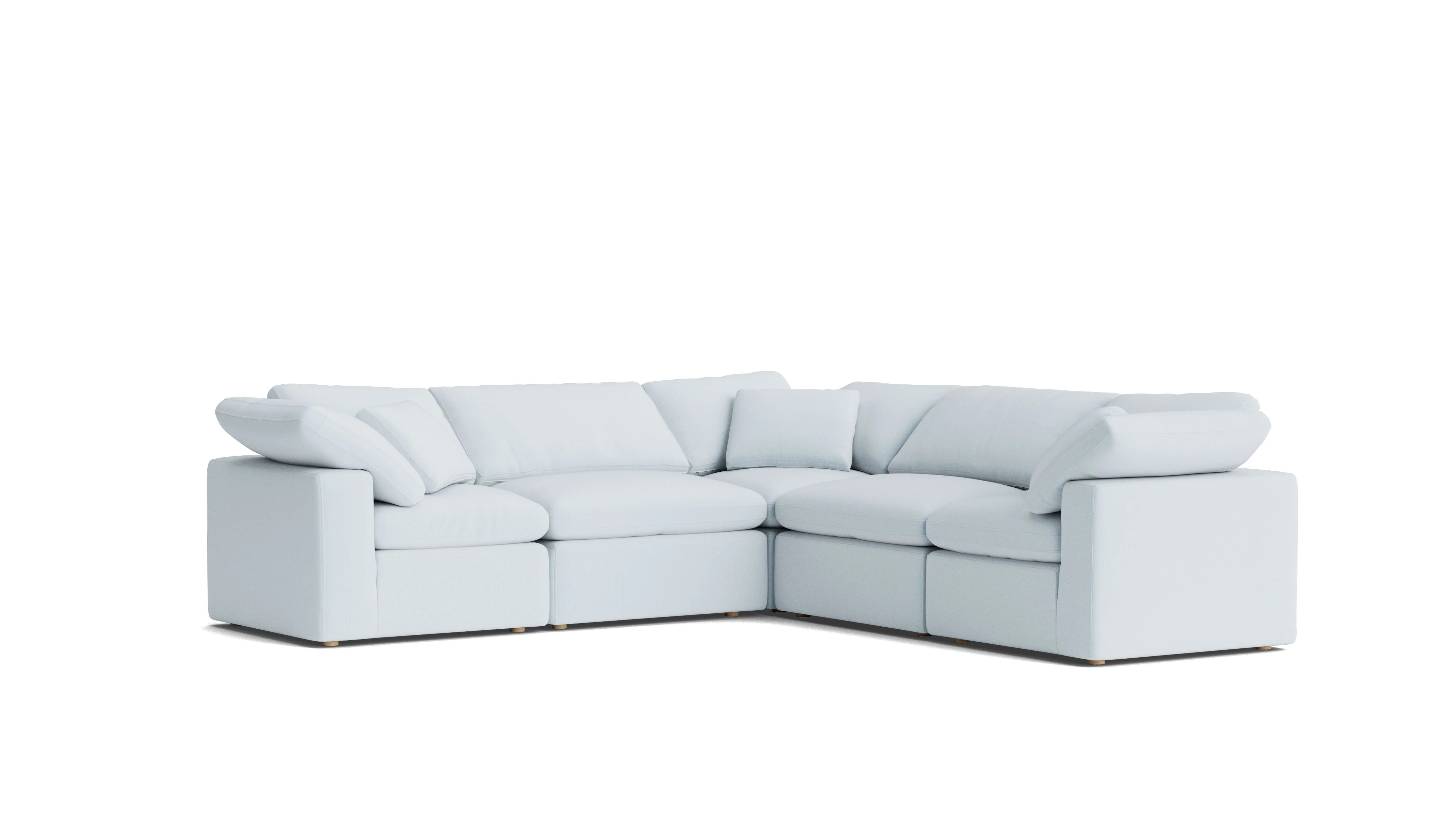 Movie Night™ 5-Piece Modular Sectional Closed, Standard, Cove - Image 3