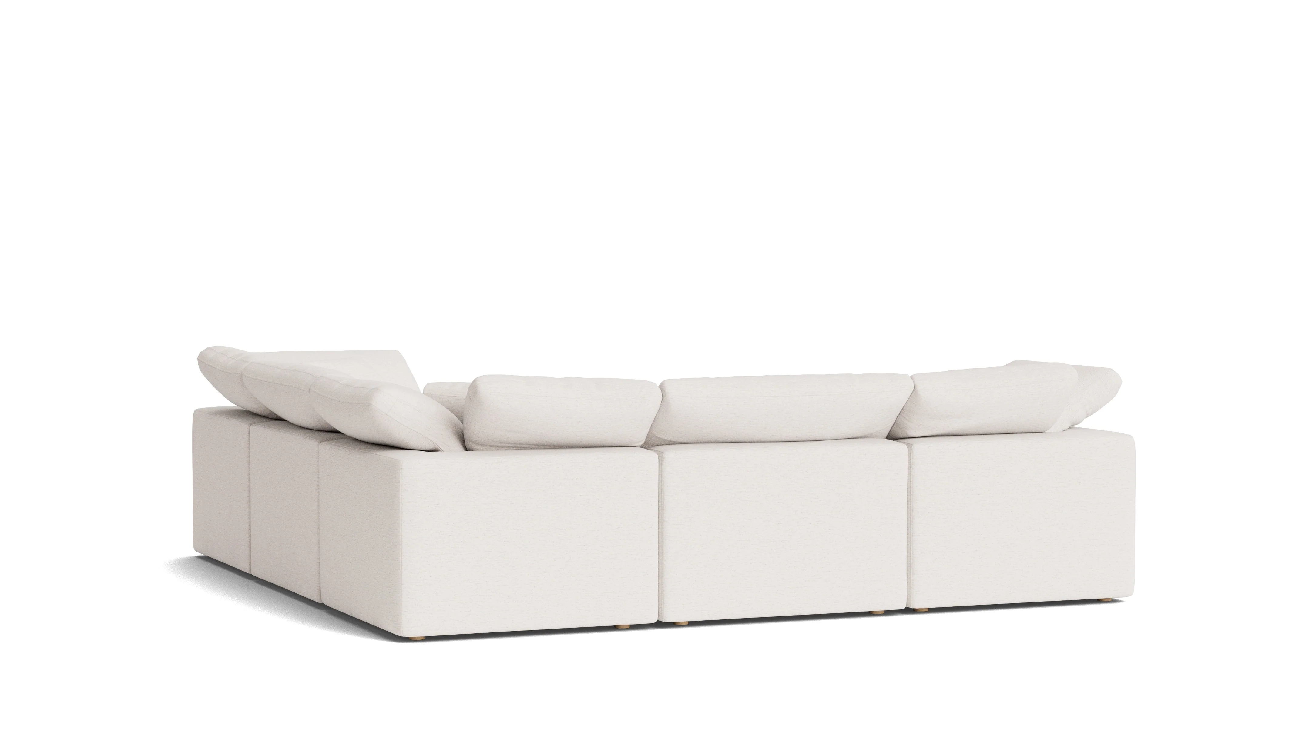 Movie Night™ 5-Piece Modular Sectional Closed, Standard, Nomad Snow - Image 5